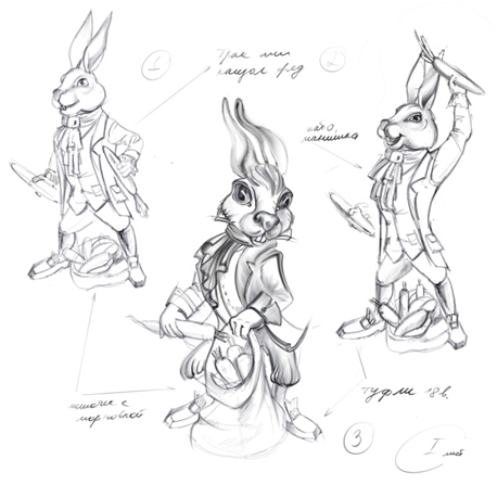 Ёлочная игрушка «Зайка- путешественник». NatalieArt