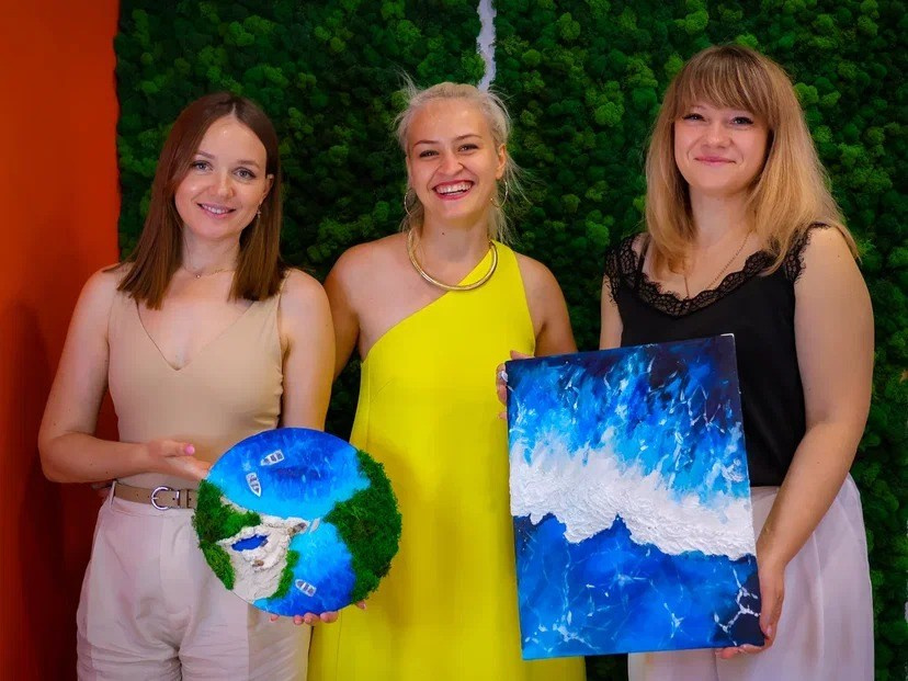 Арт-встреча «О, море, море». Художник Светлана Михайличенко. Картины ручной работы в наличии и под заказ