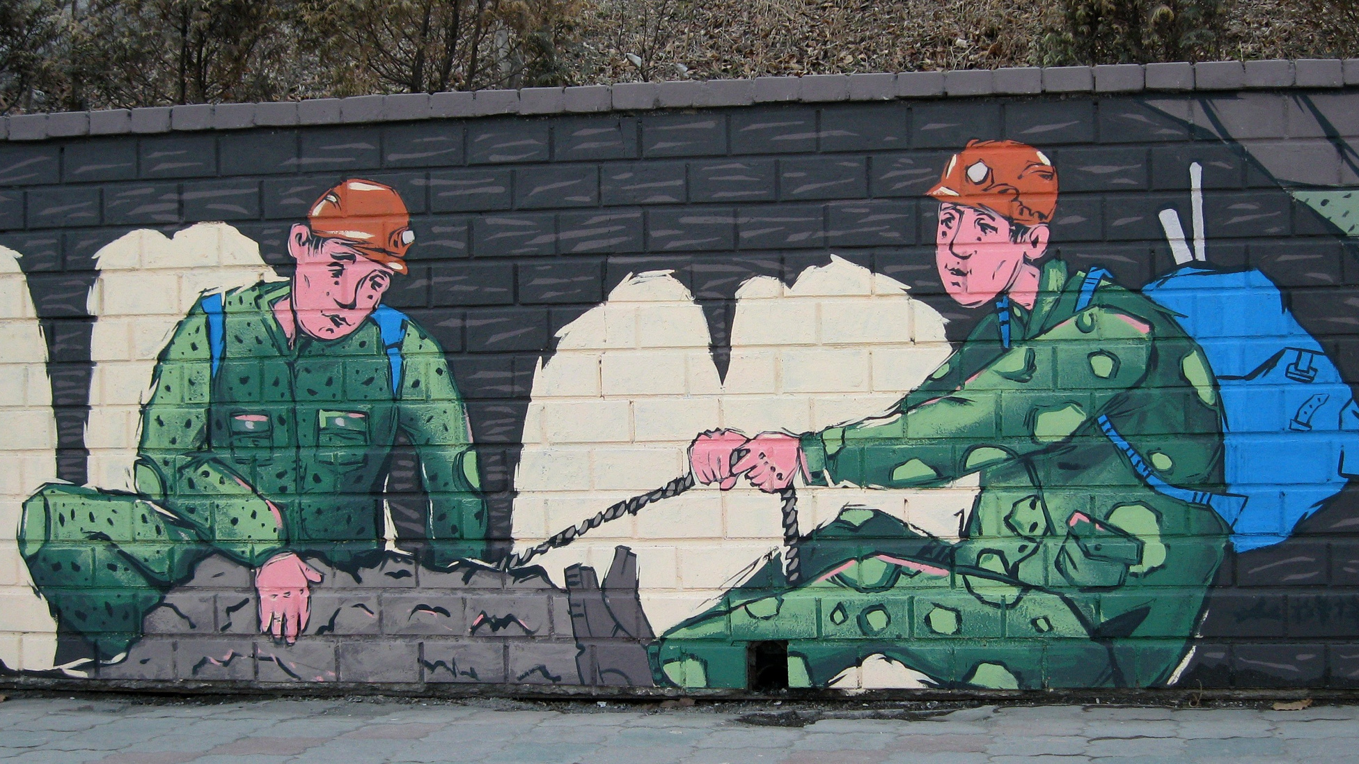 Диггеры. Художник Рыбак Николай