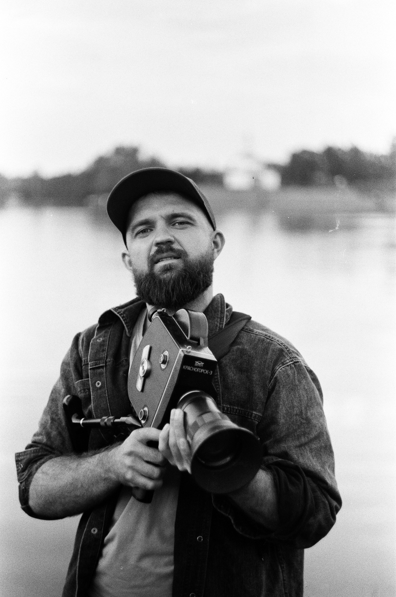 необычная фотосъемка на черно-белую фотопленку