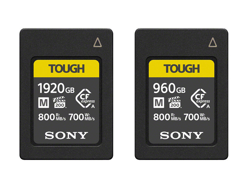 Sony, карта CFexpress Type A большой емкости 960 ГБ/1920 ГБ. Фотограф — видеограф в Москве Дмитрий Менделеев