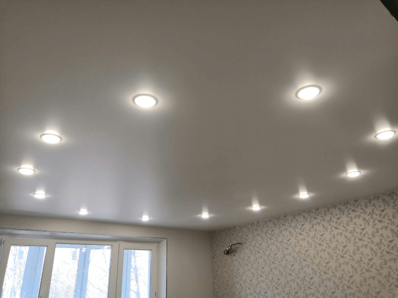 Потолки по материалу. Портфолио