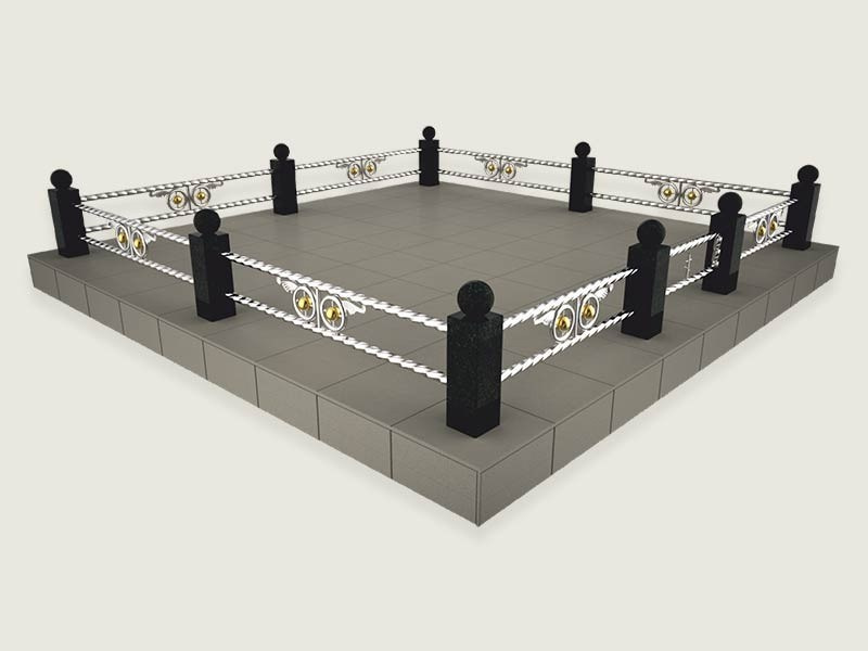 Ограды на могиле. Granum-memorial