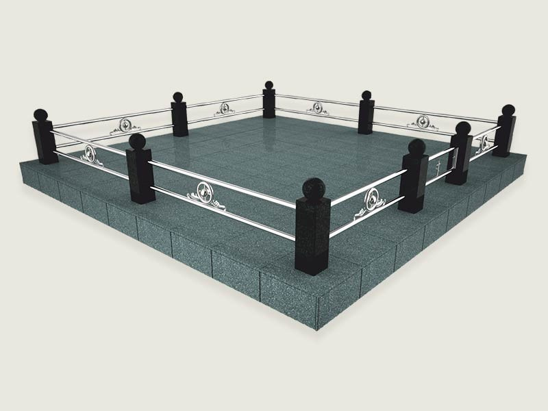 Ограды на могиле. Granum-memorial