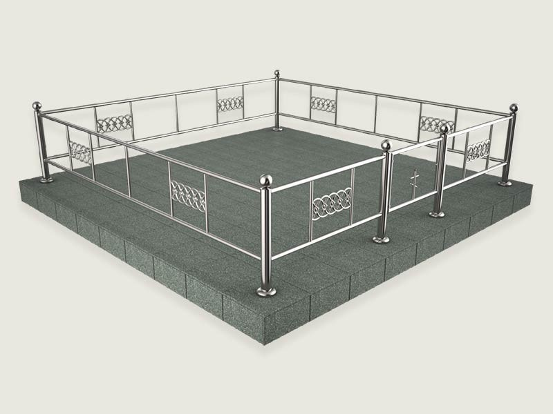 Ограды на могиле. Granum-memorial