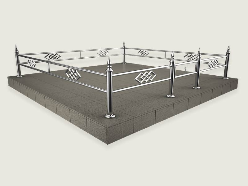 Ограды на могиле. Granum-memorial