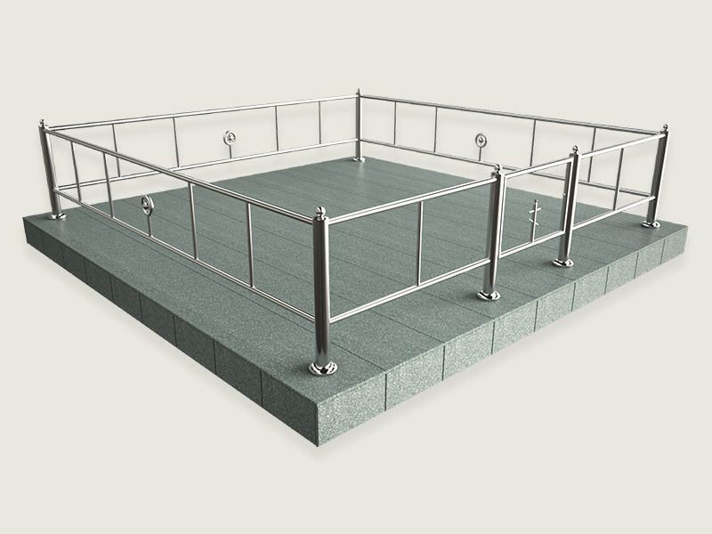 Ограды на могиле. Granum-memorial