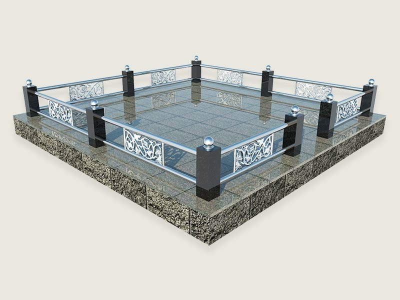 Ограды на могиле. Granum-memorial