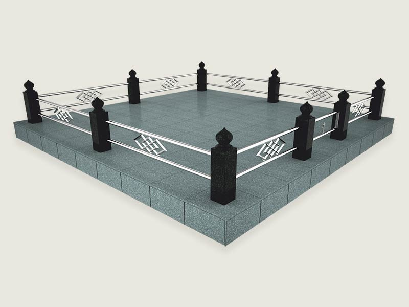 Ограды на могиле. Granum-memorial