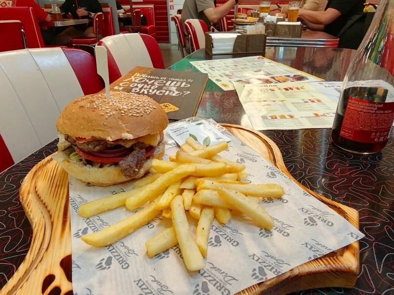 Grizzly Diner — Екатеринбург: личный обзор. ILuckyBoss рекомендует — обзоры кафе и ресторанов Казани, фильмов, сериалов и техники