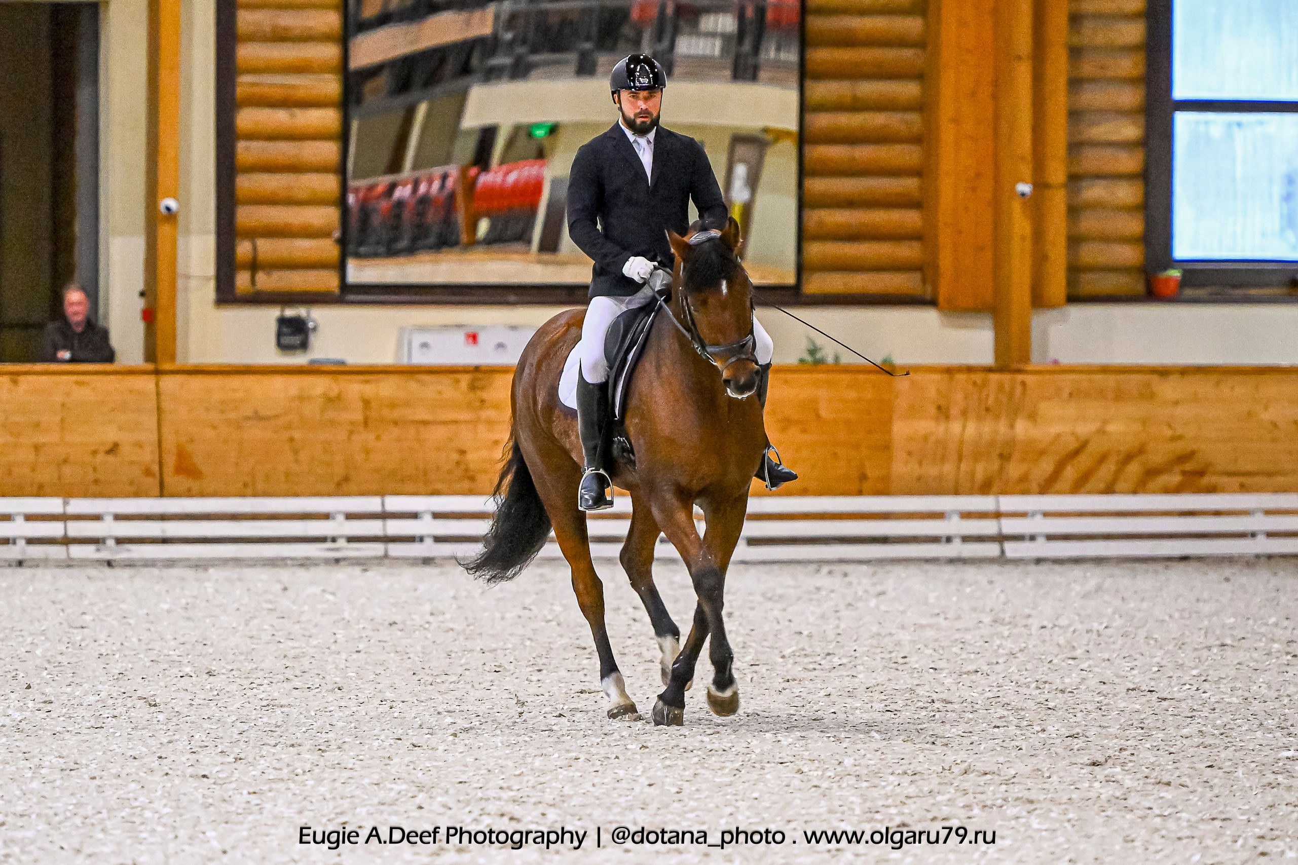2025.10.18 — КСК Пегас — выездка. ТУРНИРНАЯ КОННАЯ ФОТОГРАФИЯ, Руднева Ольга и Евгений Адеев