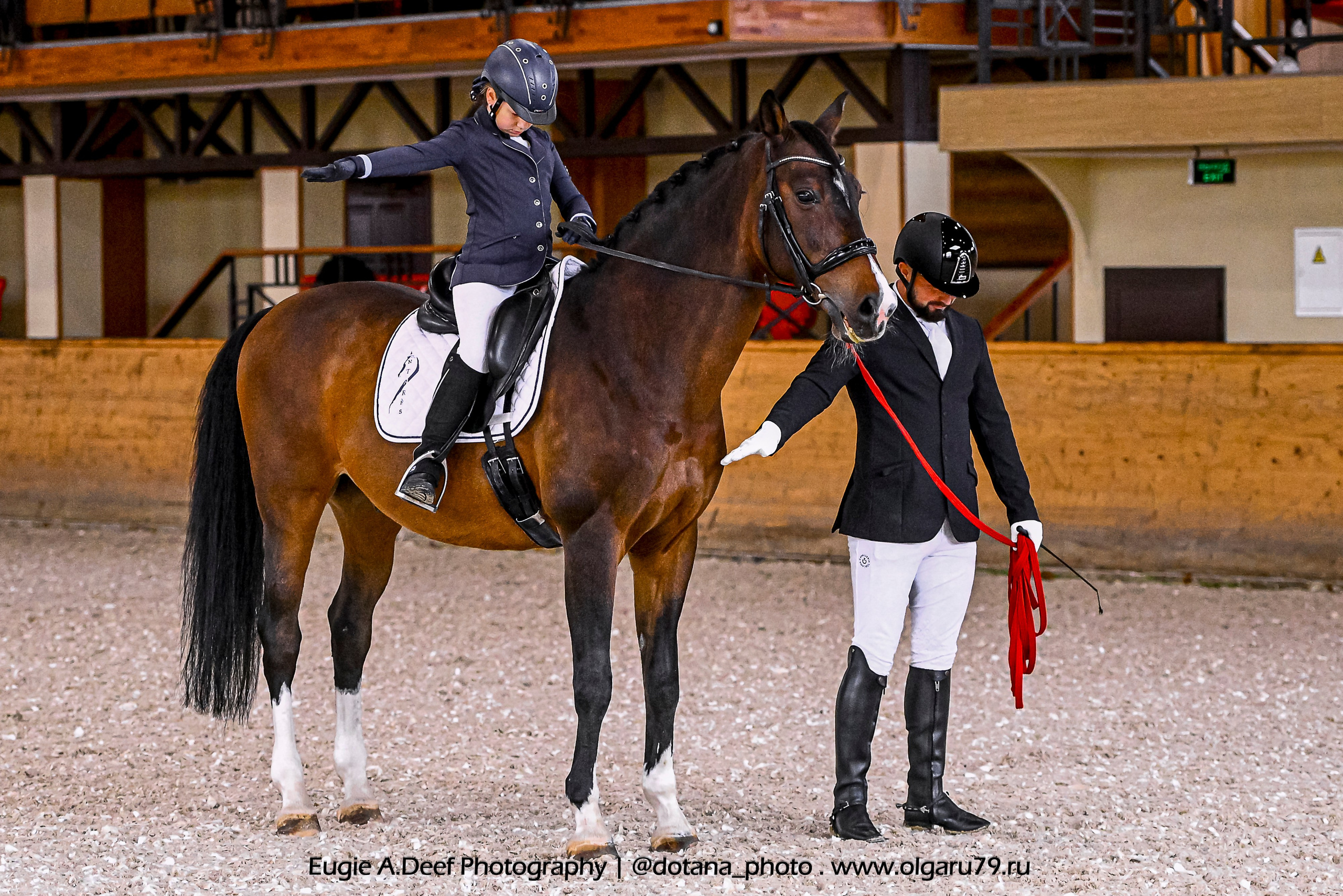 2025.10.18 — КСК Пегас — выездка. ТУРНИРНАЯ КОННАЯ ФОТОГРАФИЯ, Руднева Ольга и Евгений Адеев