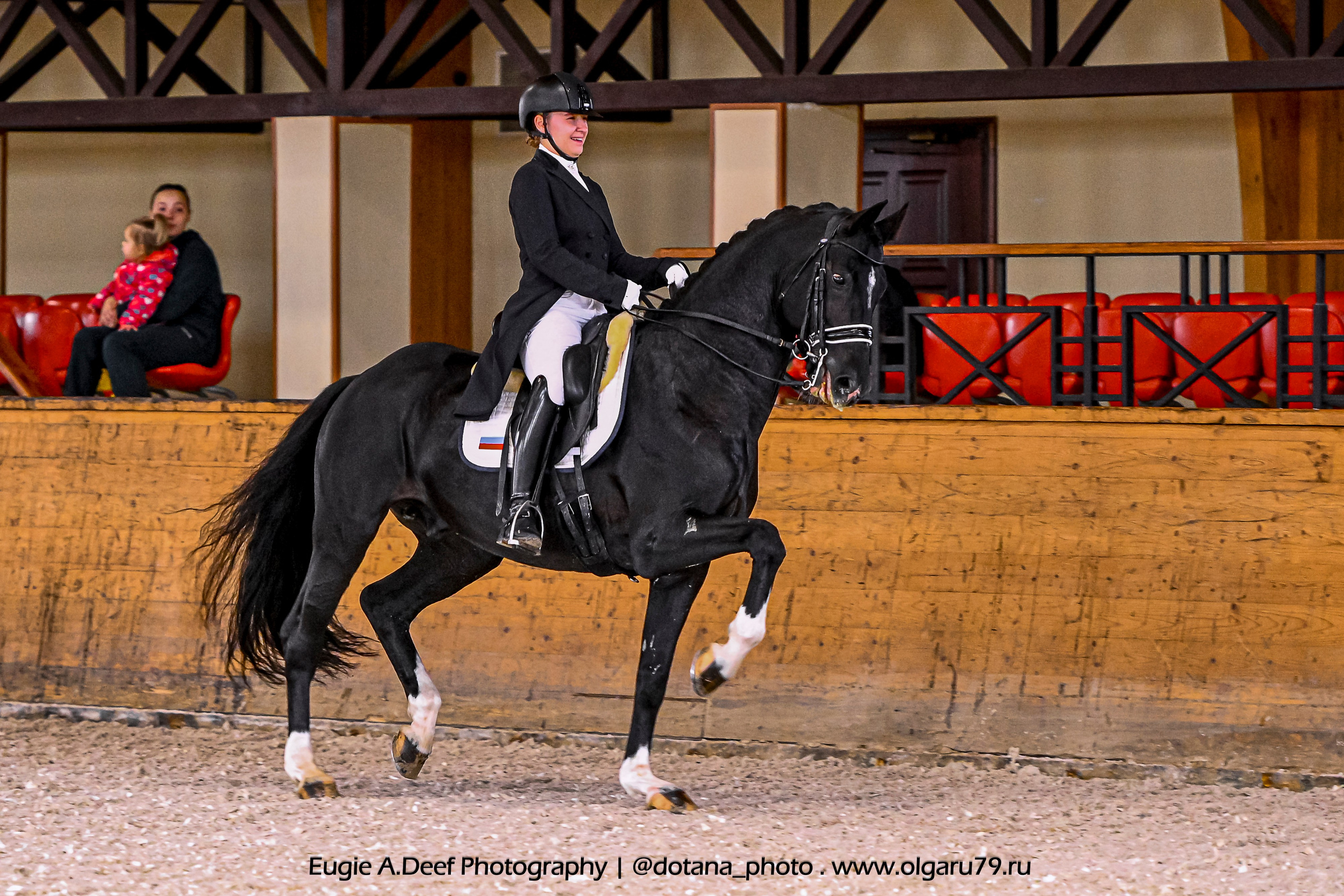 2025.10.18 — КСК Пегас — выездка. ТУРНИРНАЯ КОННАЯ ФОТОГРАФИЯ, Руднева Ольга и Евгений Адеев