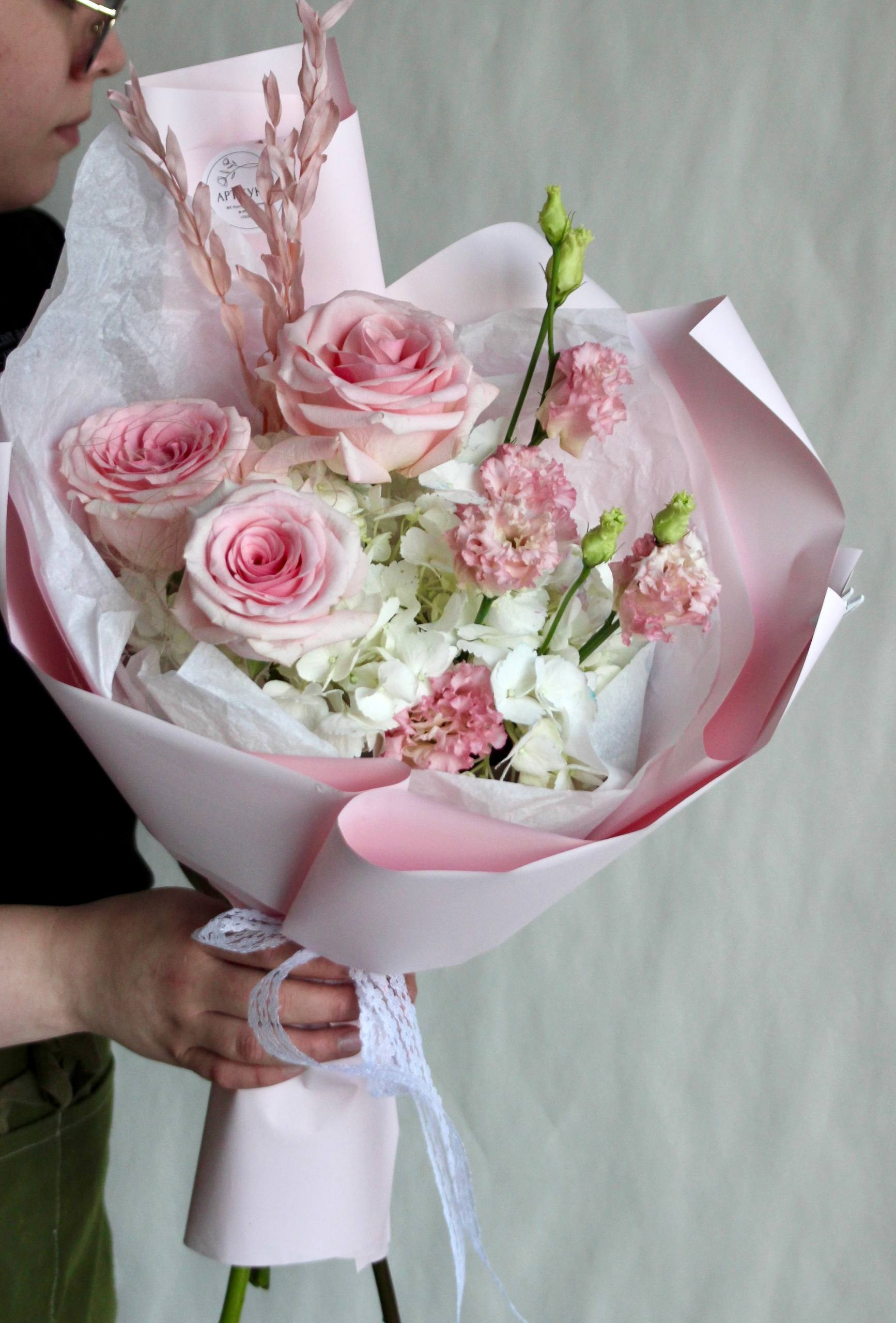 Розовая коллекция. Арт Букет- цветочный дом в Челябинске и Ревде