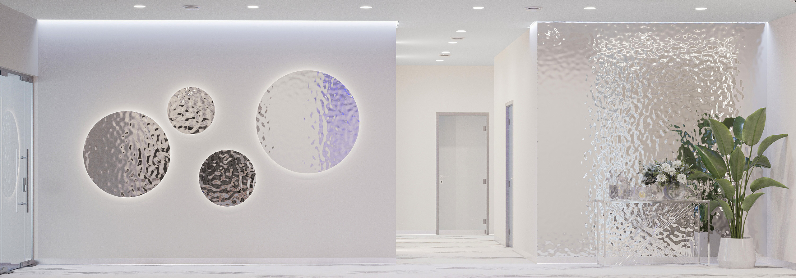 Дизайн интрьера стоматологической клиники «Da Vinci». Архитектурно-дизайнерское бюро ROOMS