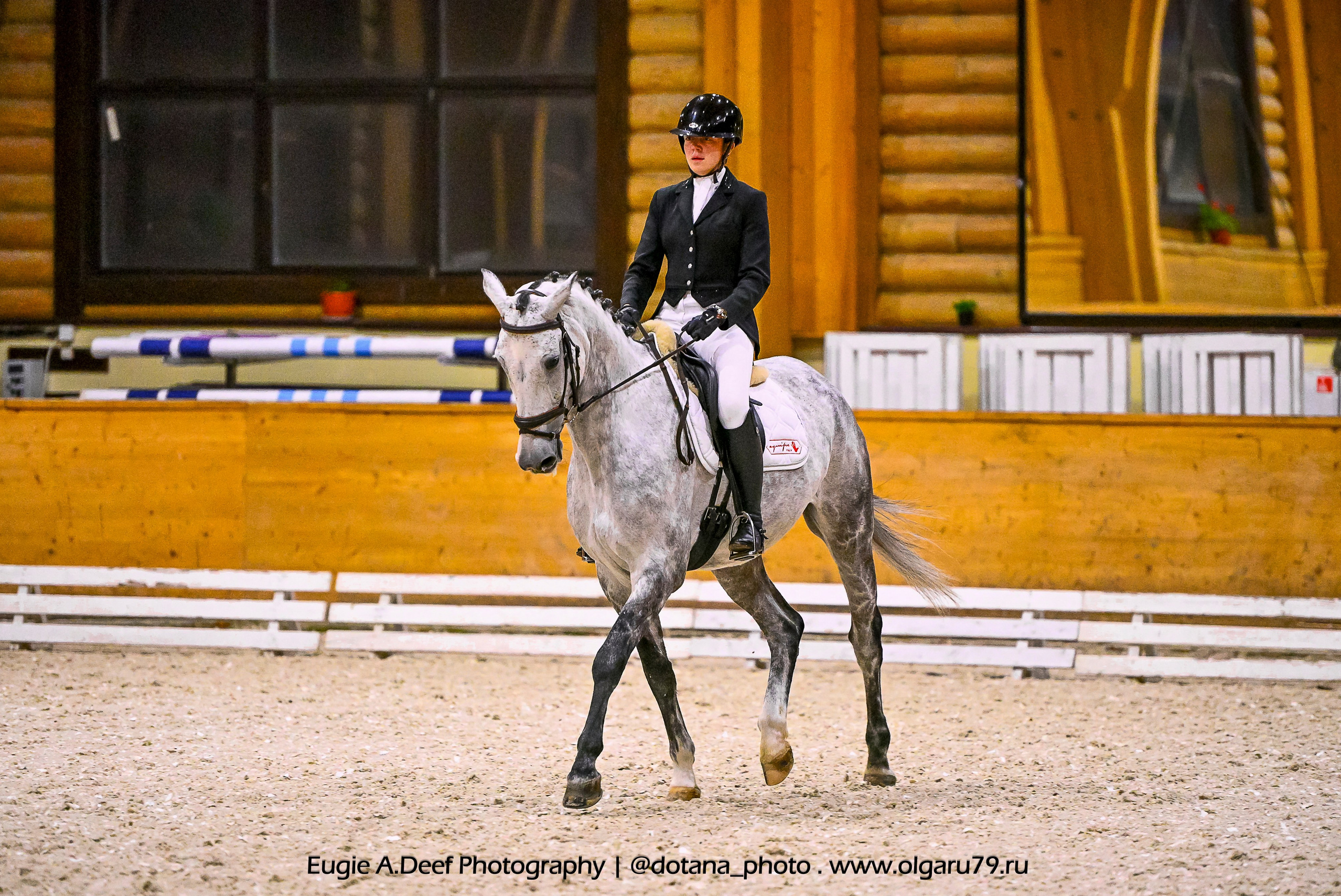 2025.10.18 — КСК Пегас — выездка. ТУРНИРНАЯ КОННАЯ ФОТОГРАФИЯ, Руднева Ольга и Евгений Адеев
