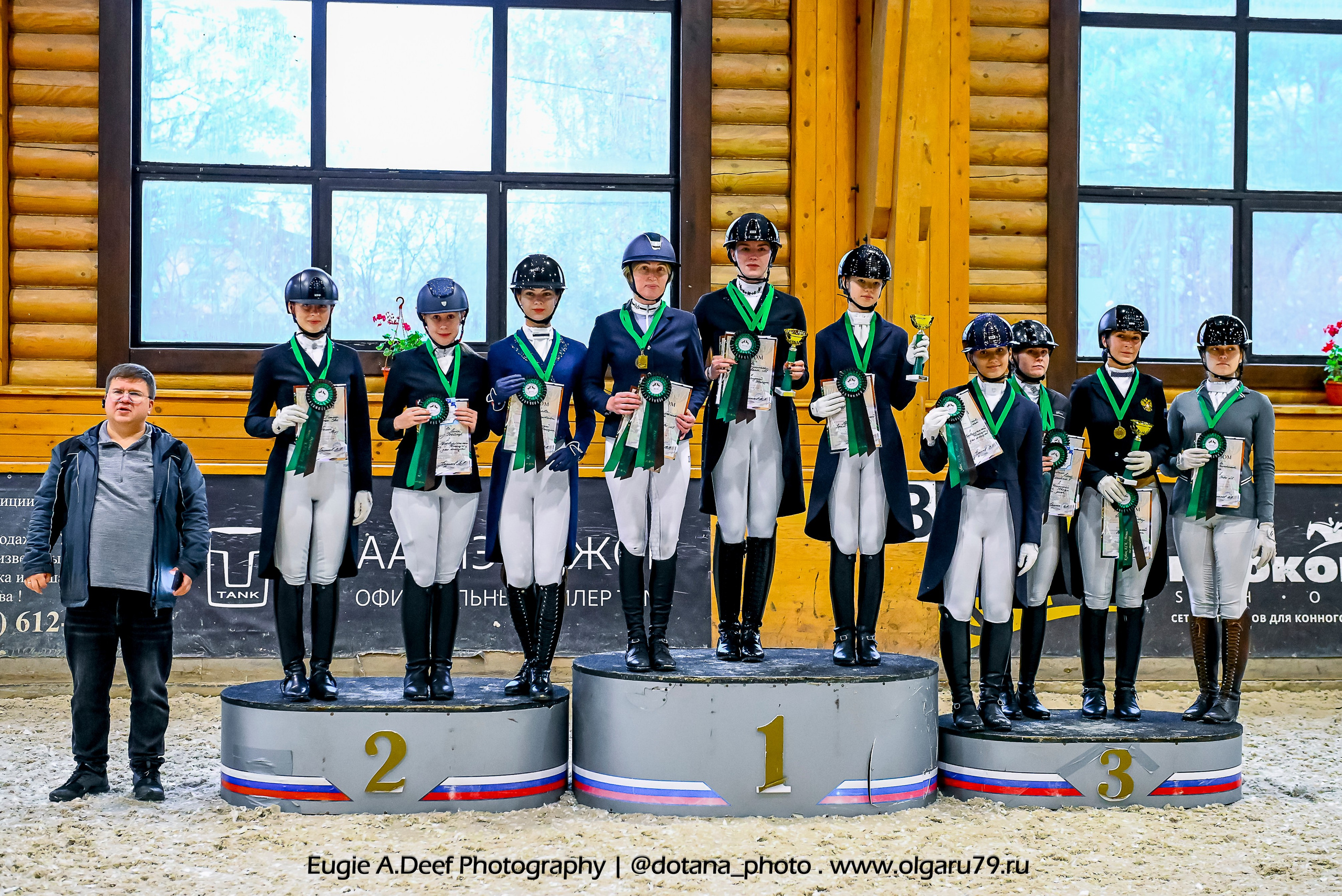 2025.10.18 — КСК Пегас — выездка. ТУРНИРНАЯ КОННАЯ ФОТОГРАФИЯ, Руднева Ольга и Евгений Адеев