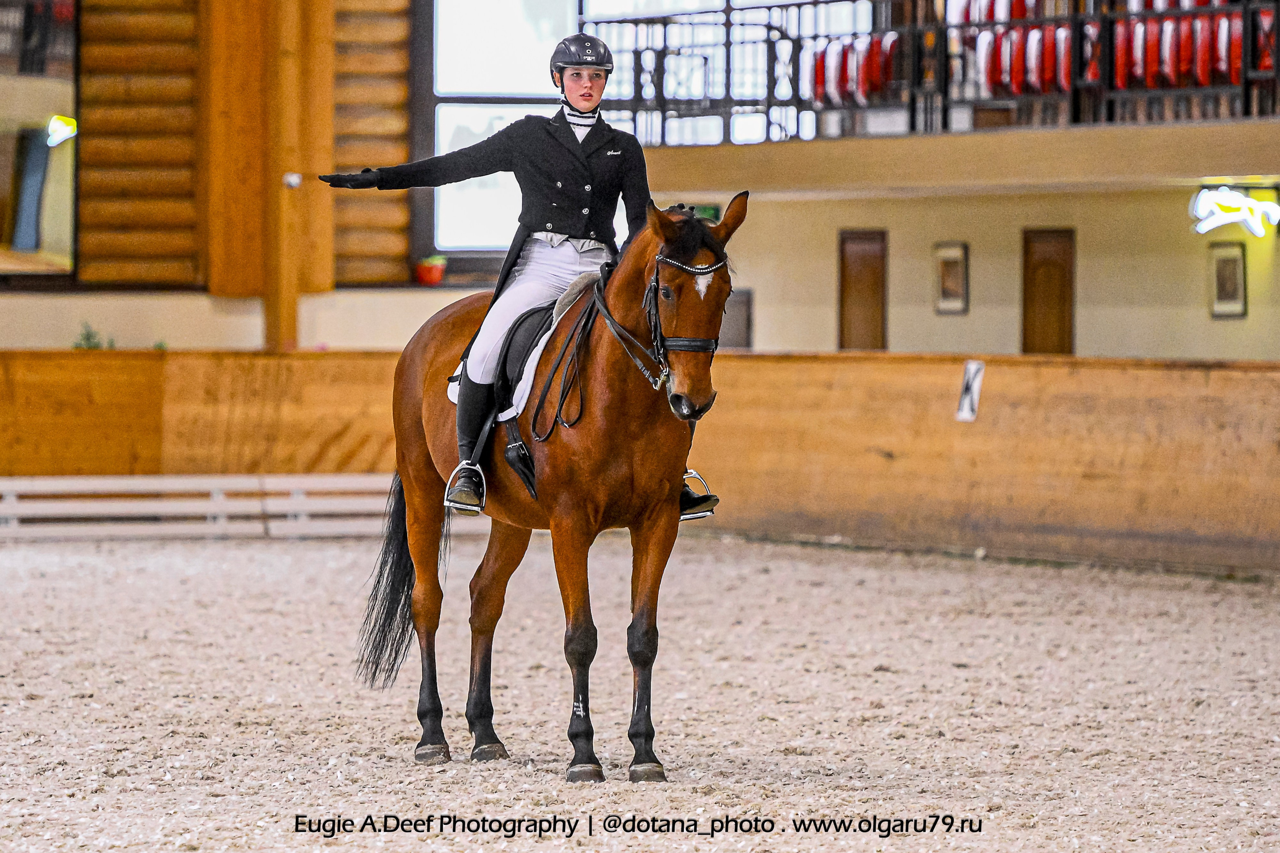 2025.10.18 — КСК Пегас — выездка. ТУРНИРНАЯ КОННАЯ ФОТОГРАФИЯ, Руднева Ольга и Евгений Адеев