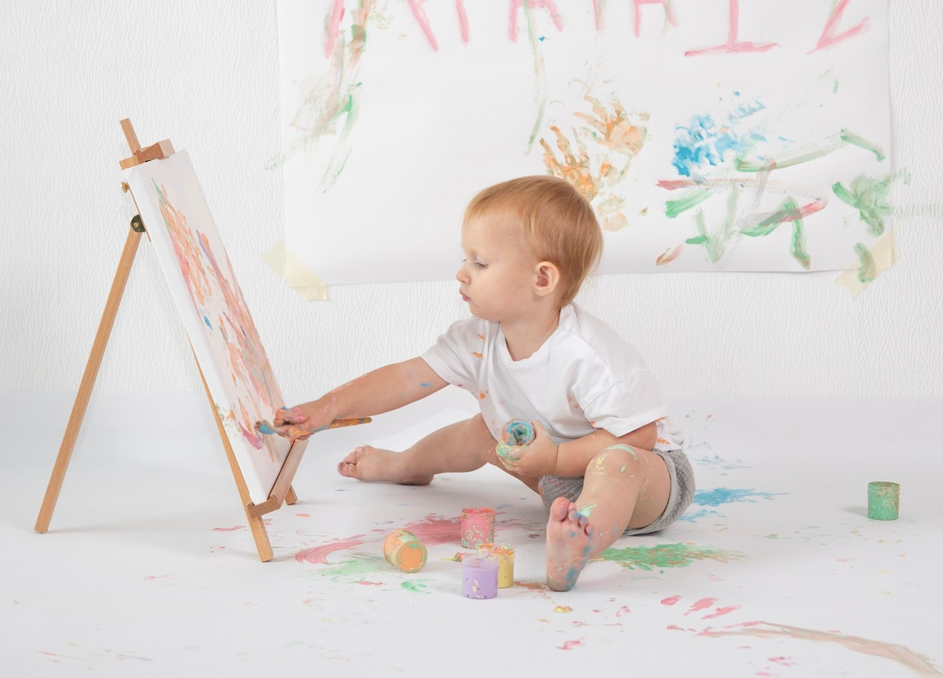 Фотосессия с красками. Фотокрошка — детская фотостудия в Новосибирске