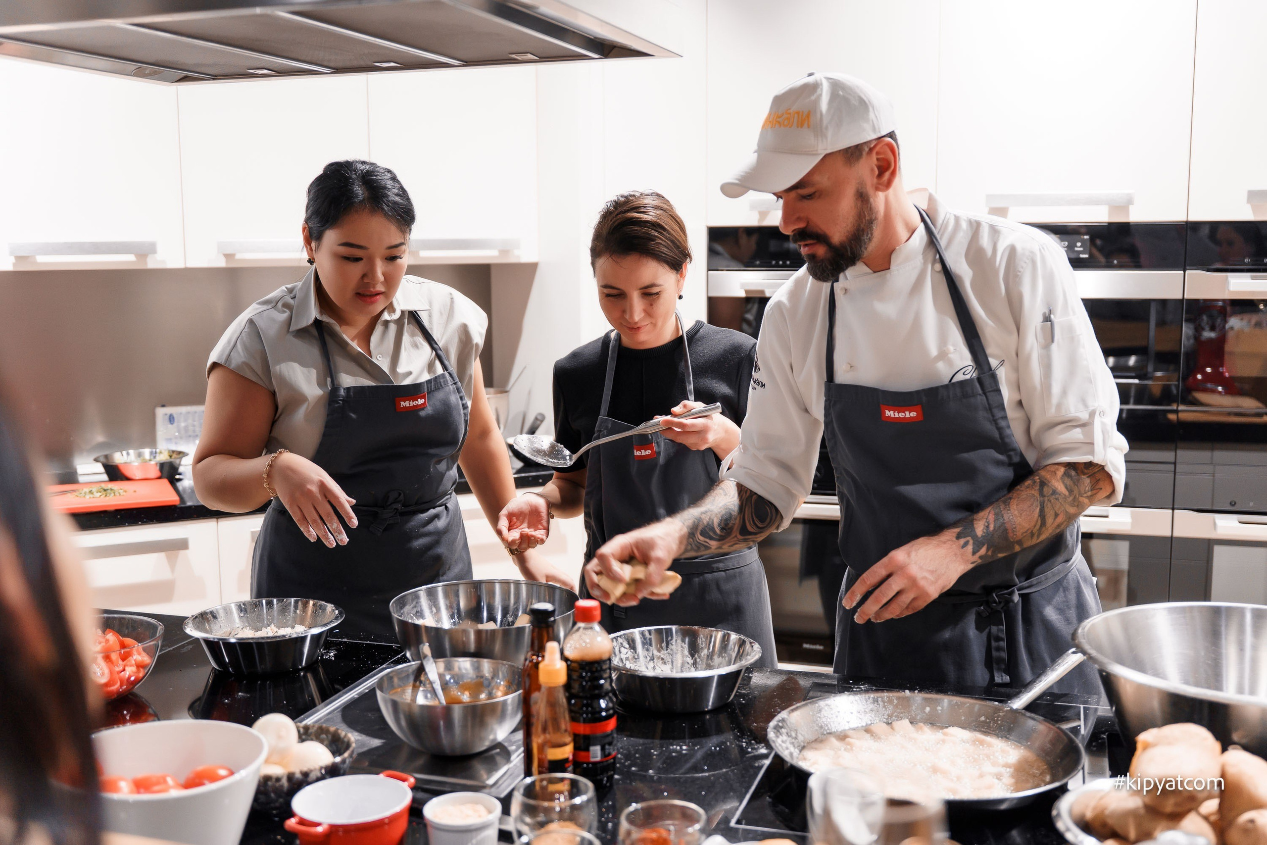 Miele. Астана Кипятком