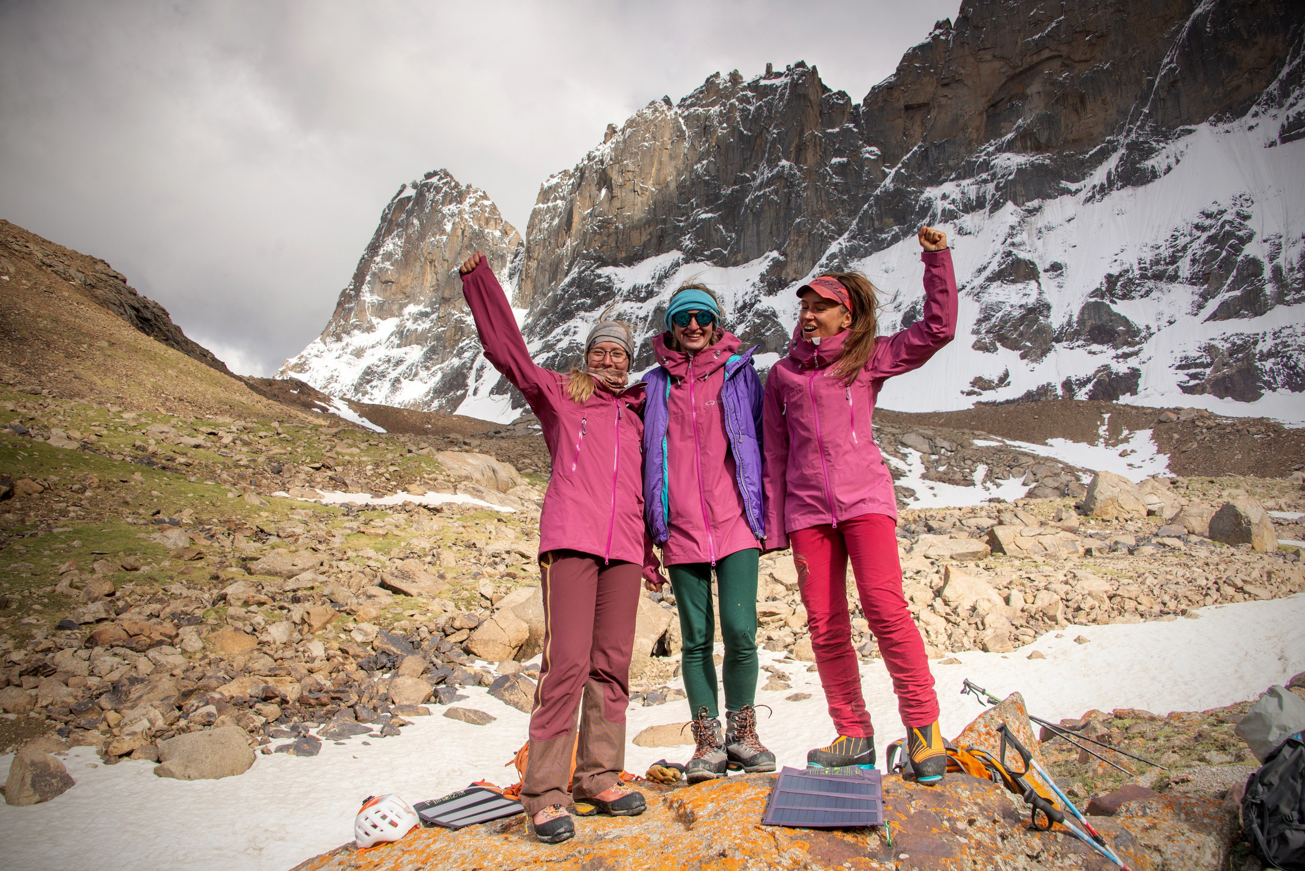 Первые женские первопроходы в районе Сабаха. Премия Стальной Ангел