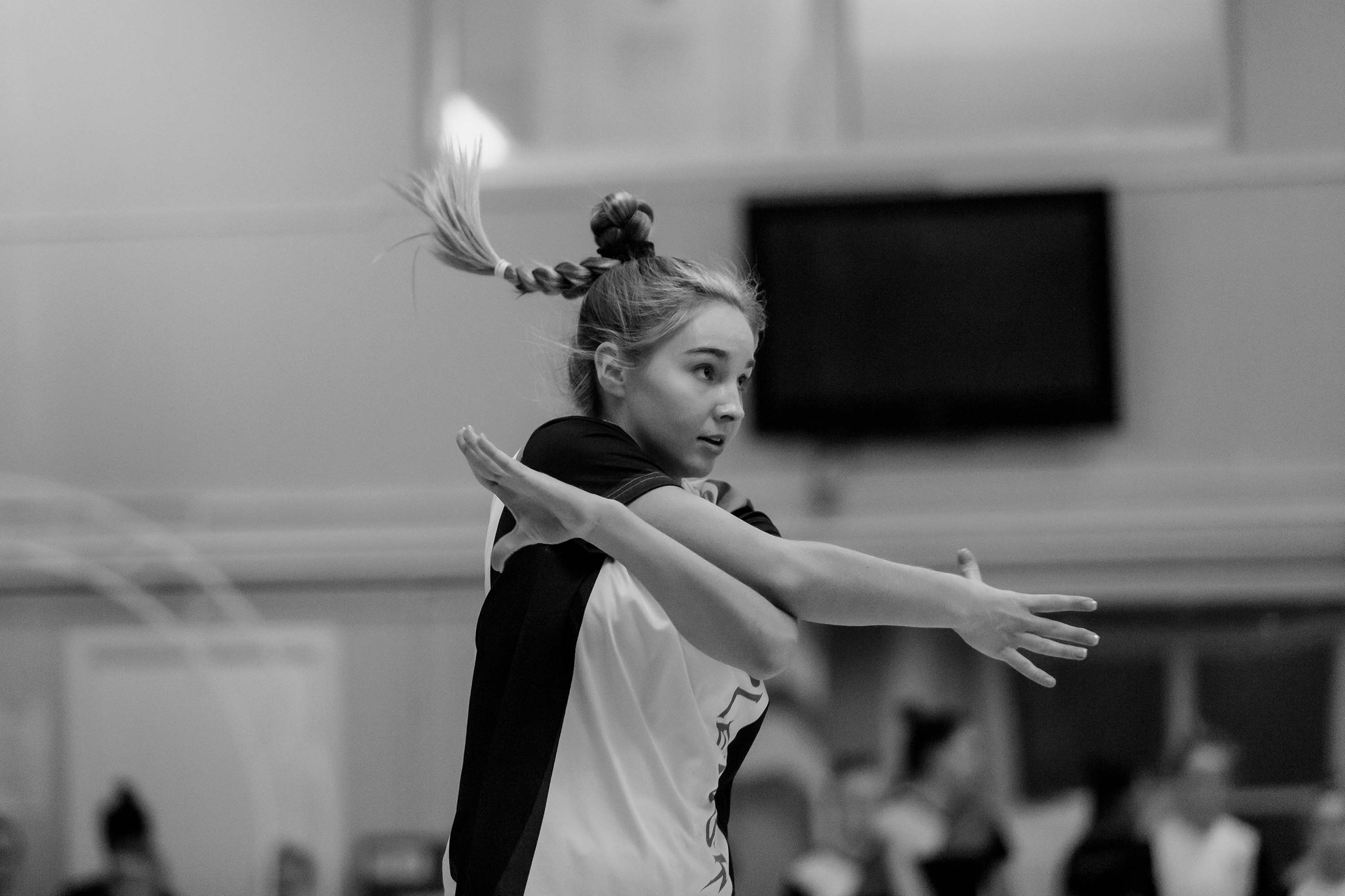 Участница смоленской команды по спортивной аэробике Харламенкова Екатерина. Гимнастический клуб "Старт"