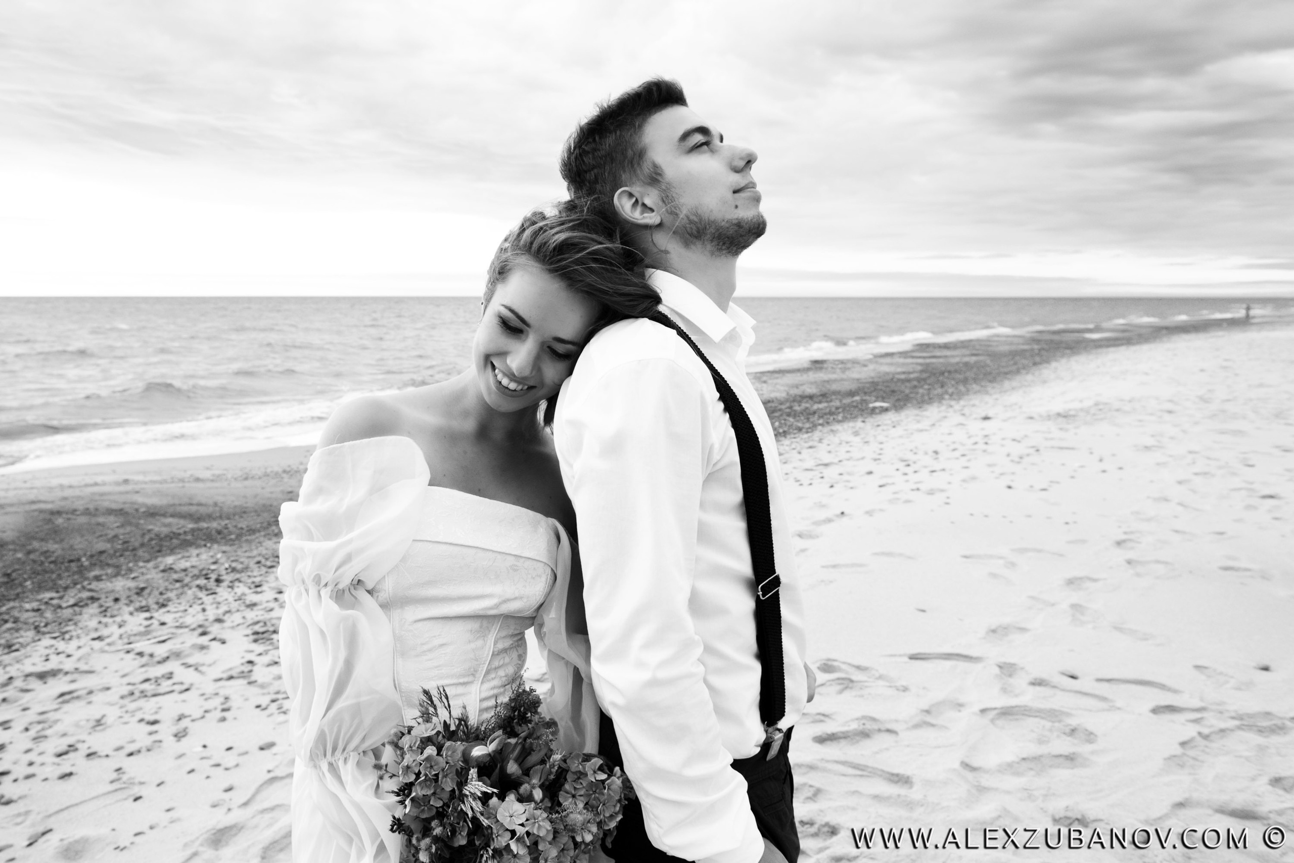 свадебная фотосессия на море