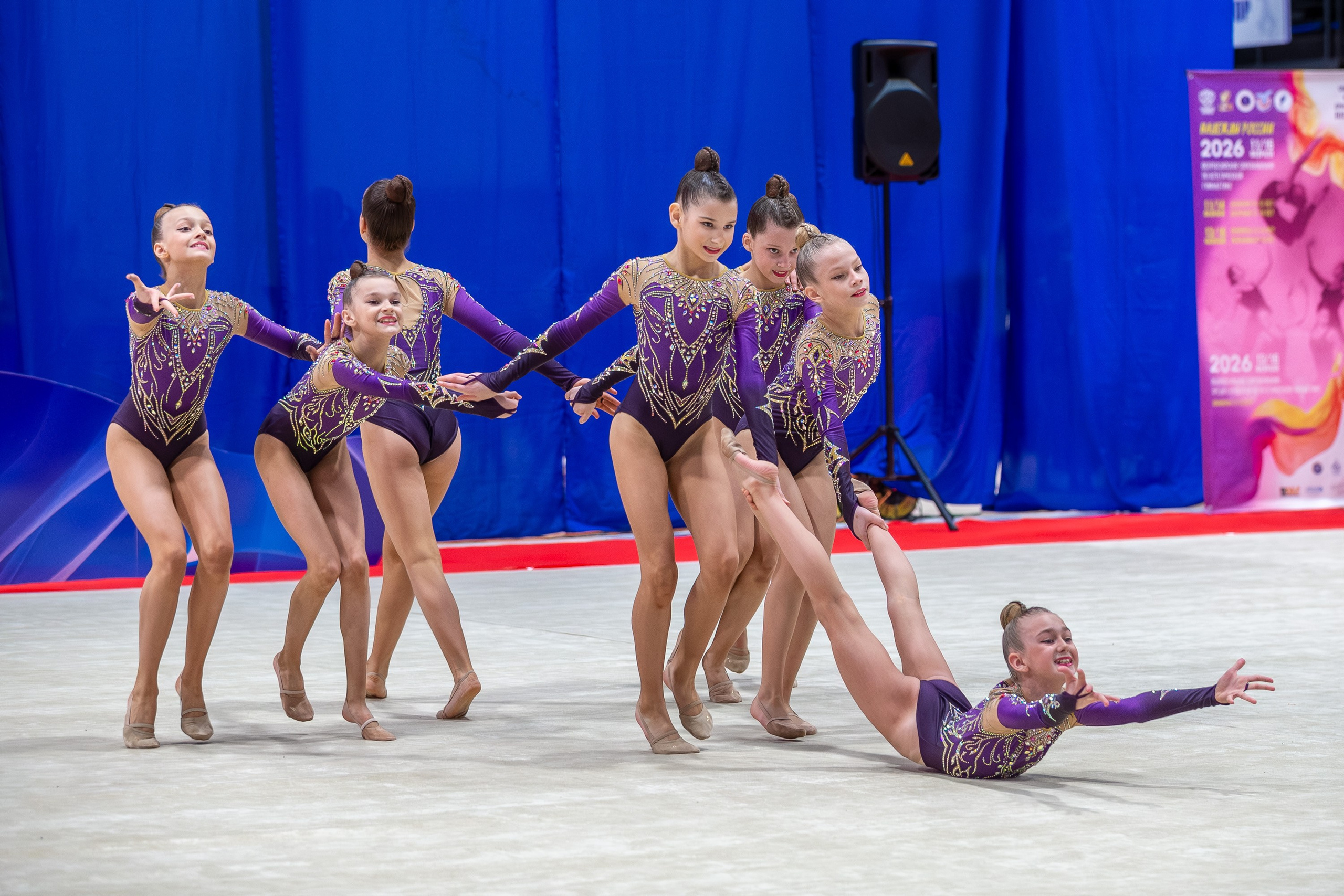 Турнир «ВОЛЖАНОЧКА» по эстетической гимнастике 2026, Волгоград. GYM-PHOTO. Спорт в кадре