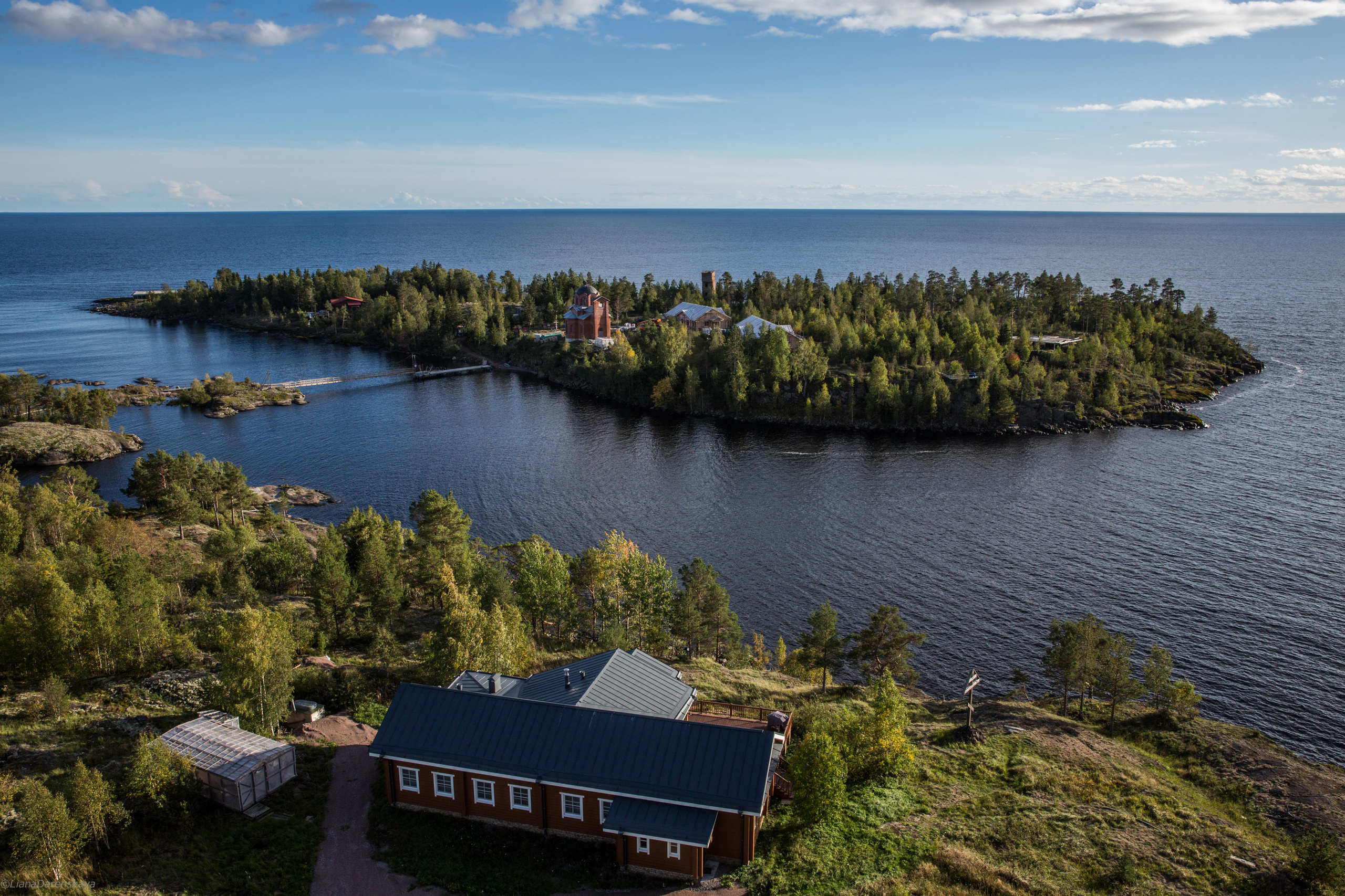 Остров Валаам. Визуальный художник Лиана Даренская, Москва