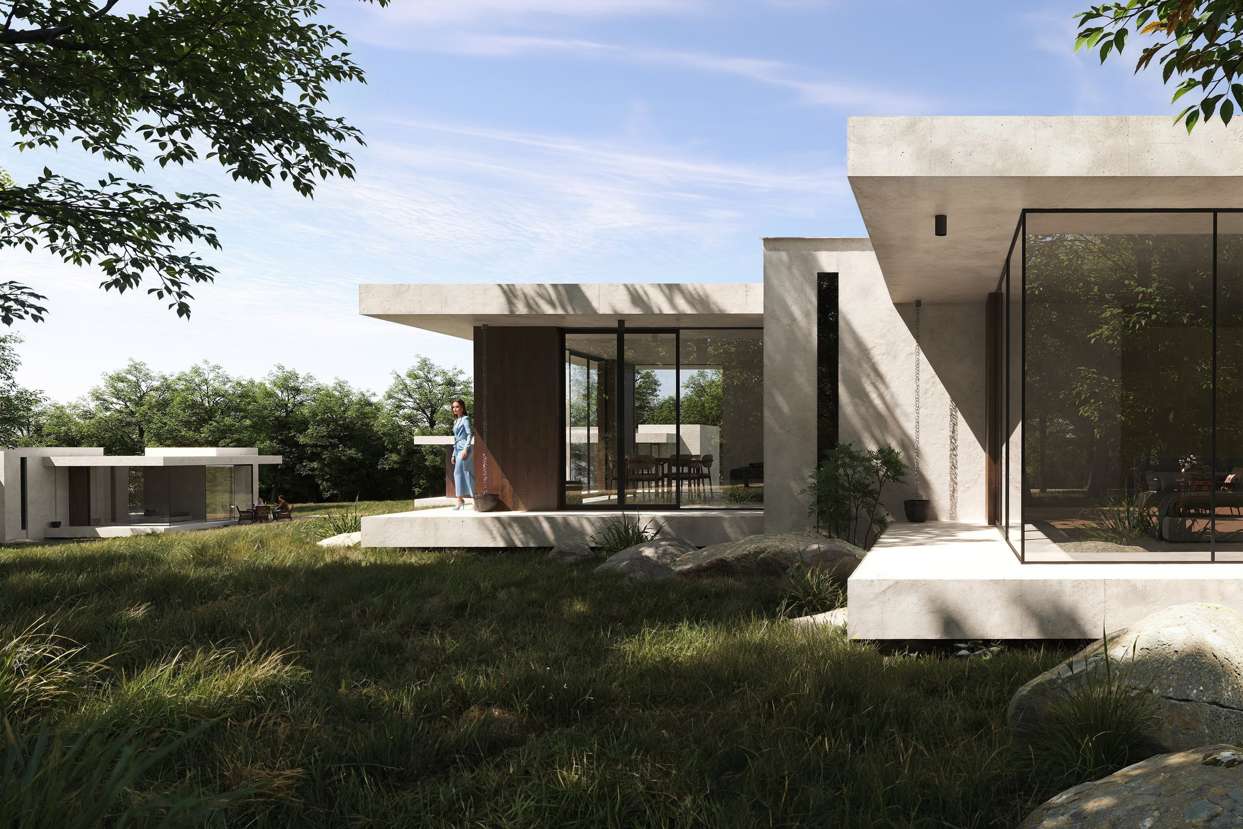 Exteriors. Architectural Visualization Studio ANVis3D