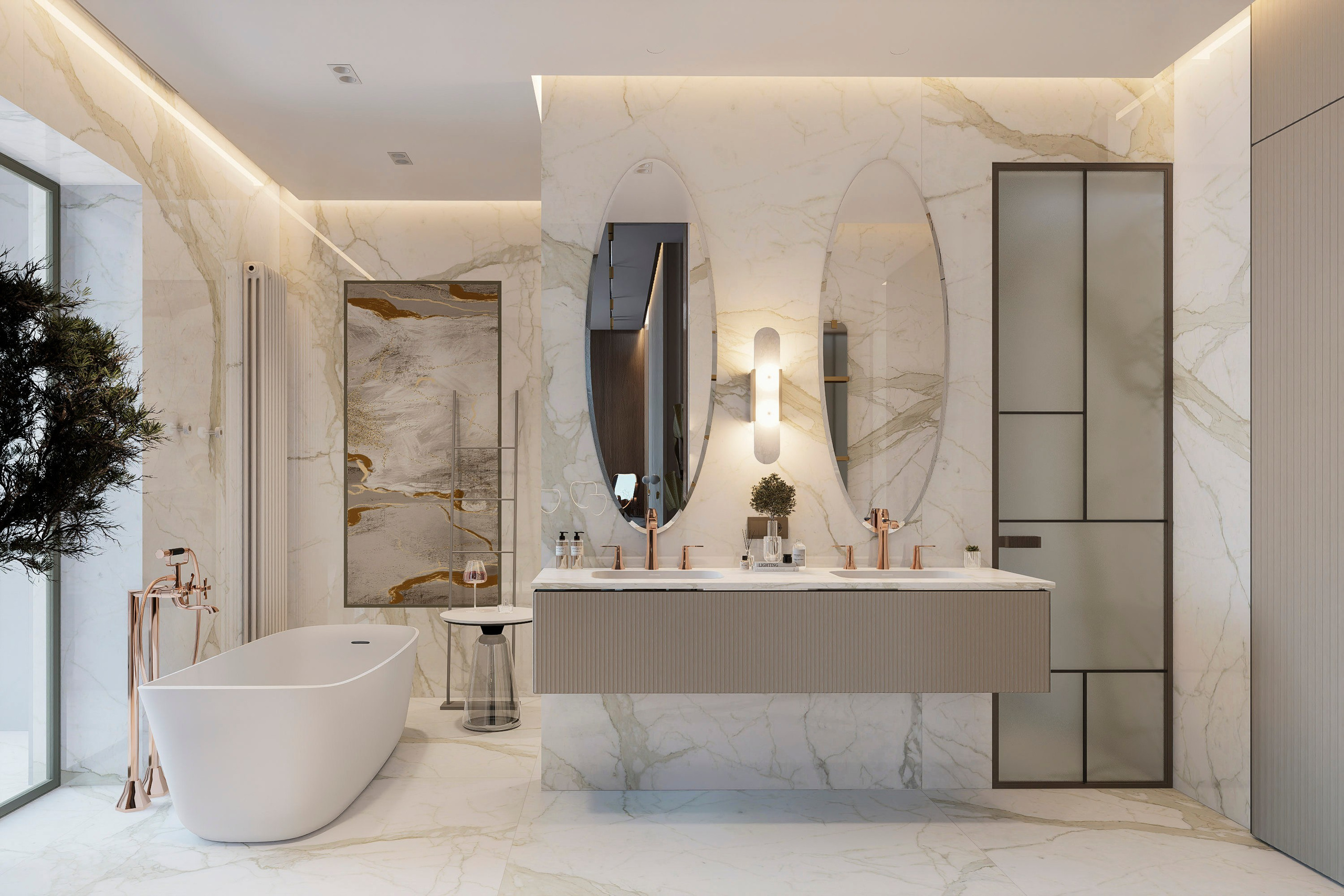 Квартира ЖК Полюса. Архитектурно-дизайнерское бюро ROOMS