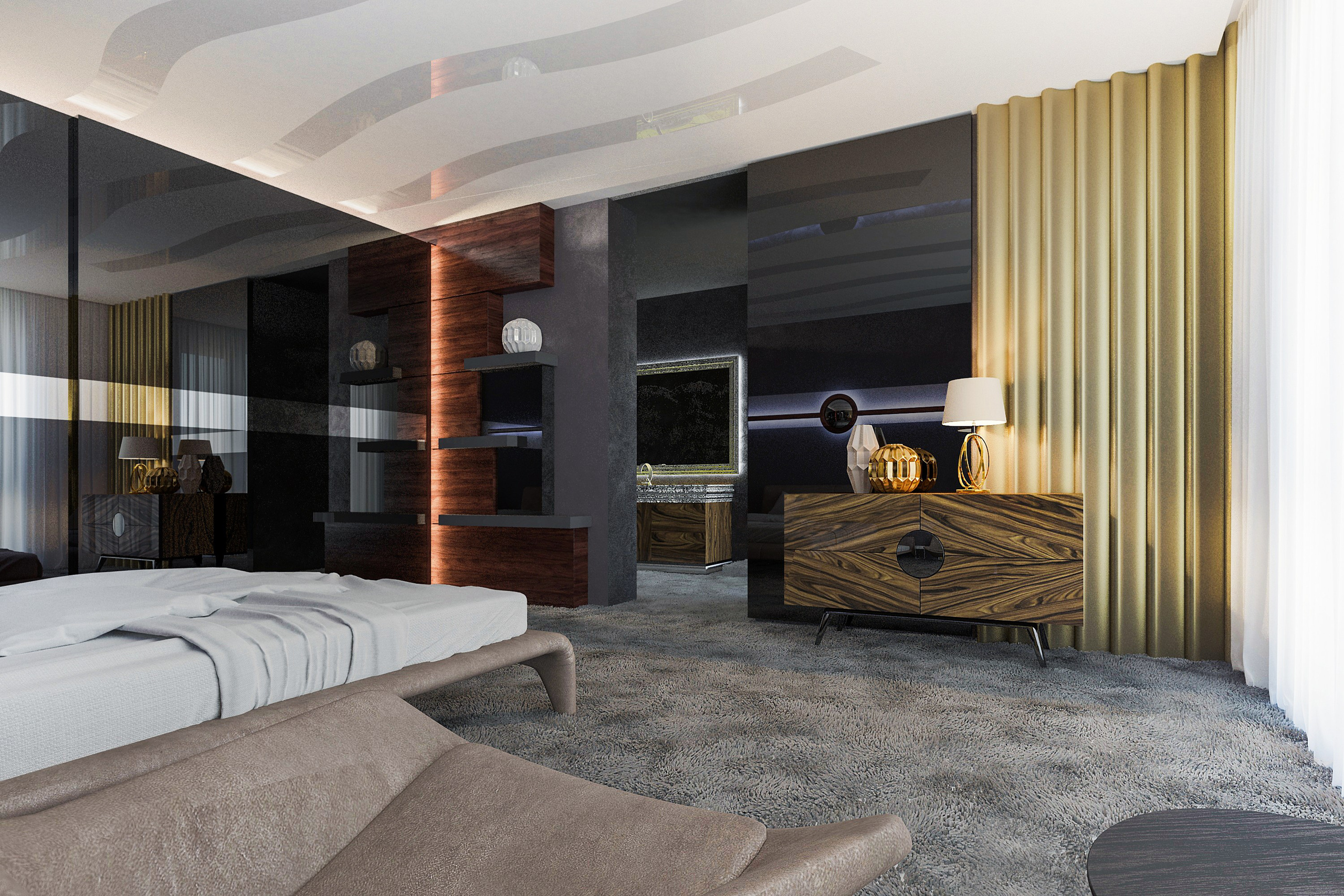 Квартира в ЖК «Амурские зори». Архитектурно-дизайнерское бюро ROOMS