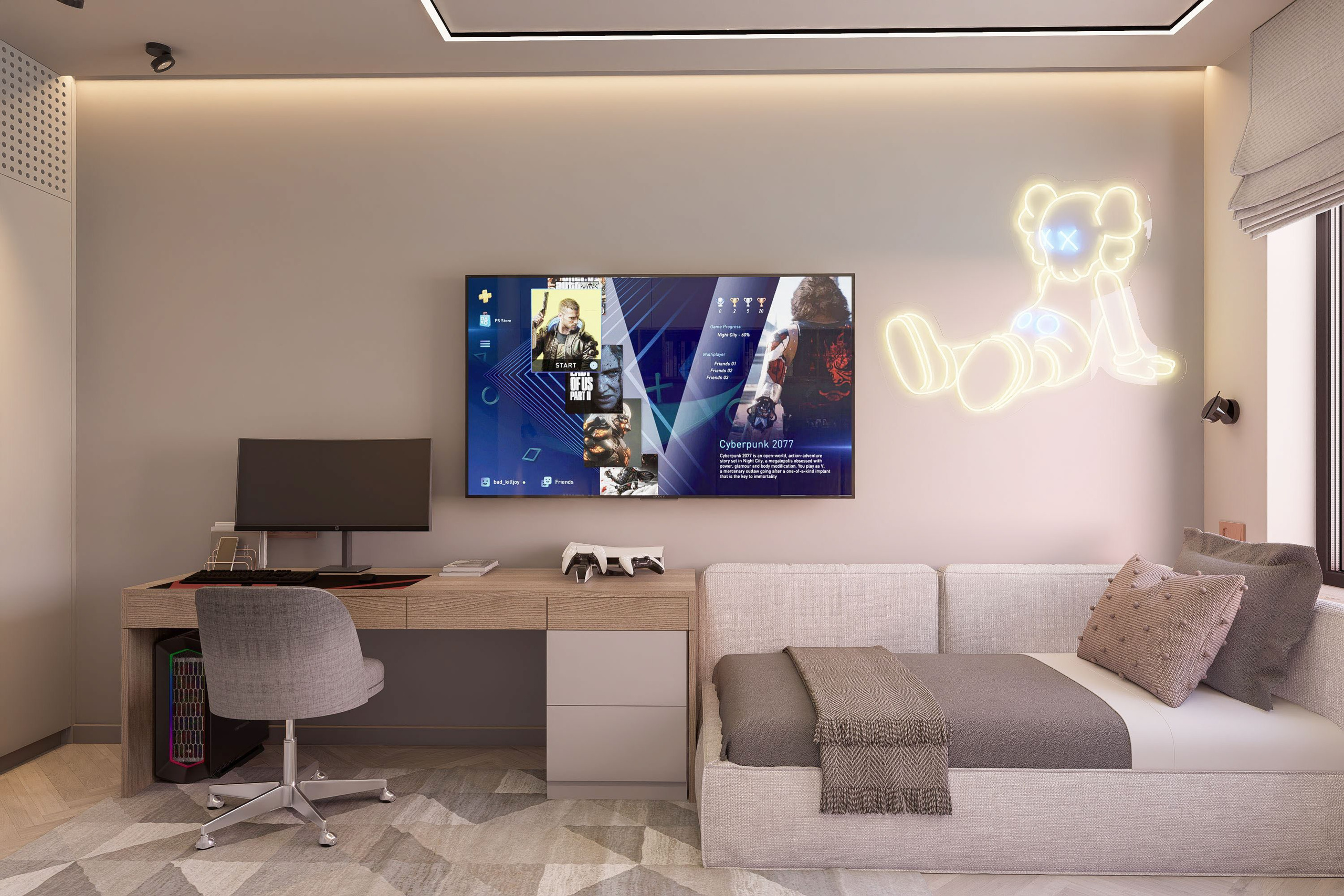 Квартира ЖК Дежнев-4. Архитектурно-дизайнерское бюро ROOMS