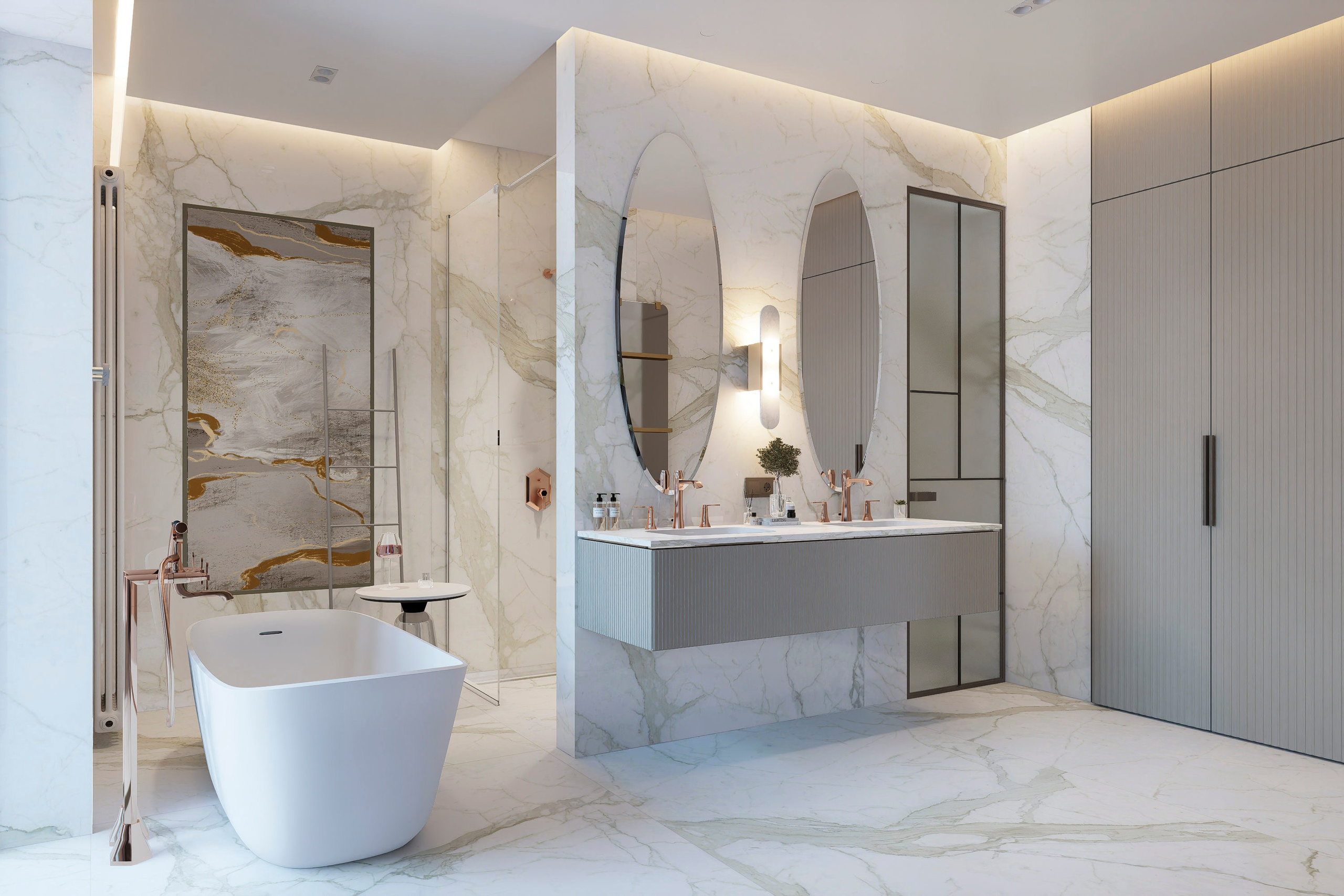 Квартира ЖК Полюса. Архитектурно-дизайнерское бюро ROOMS