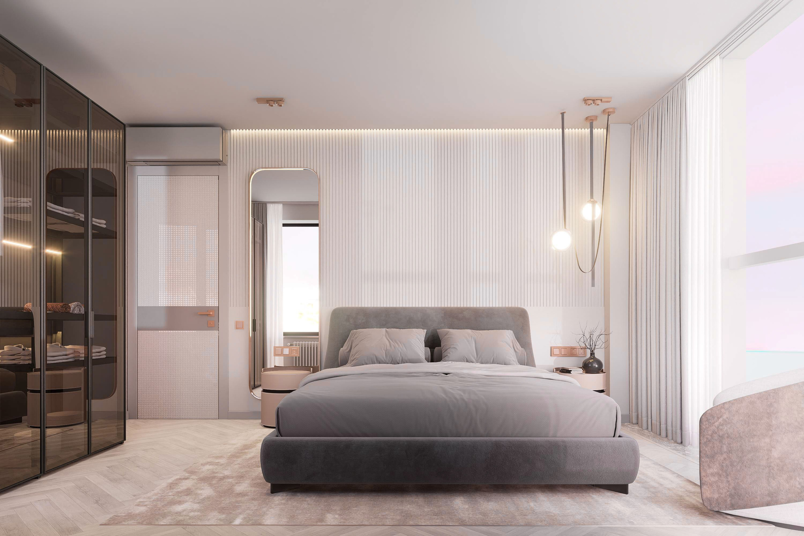 Квартира ЖК Дежнев-4. Архитектурно-дизайнерское бюро ROOMS