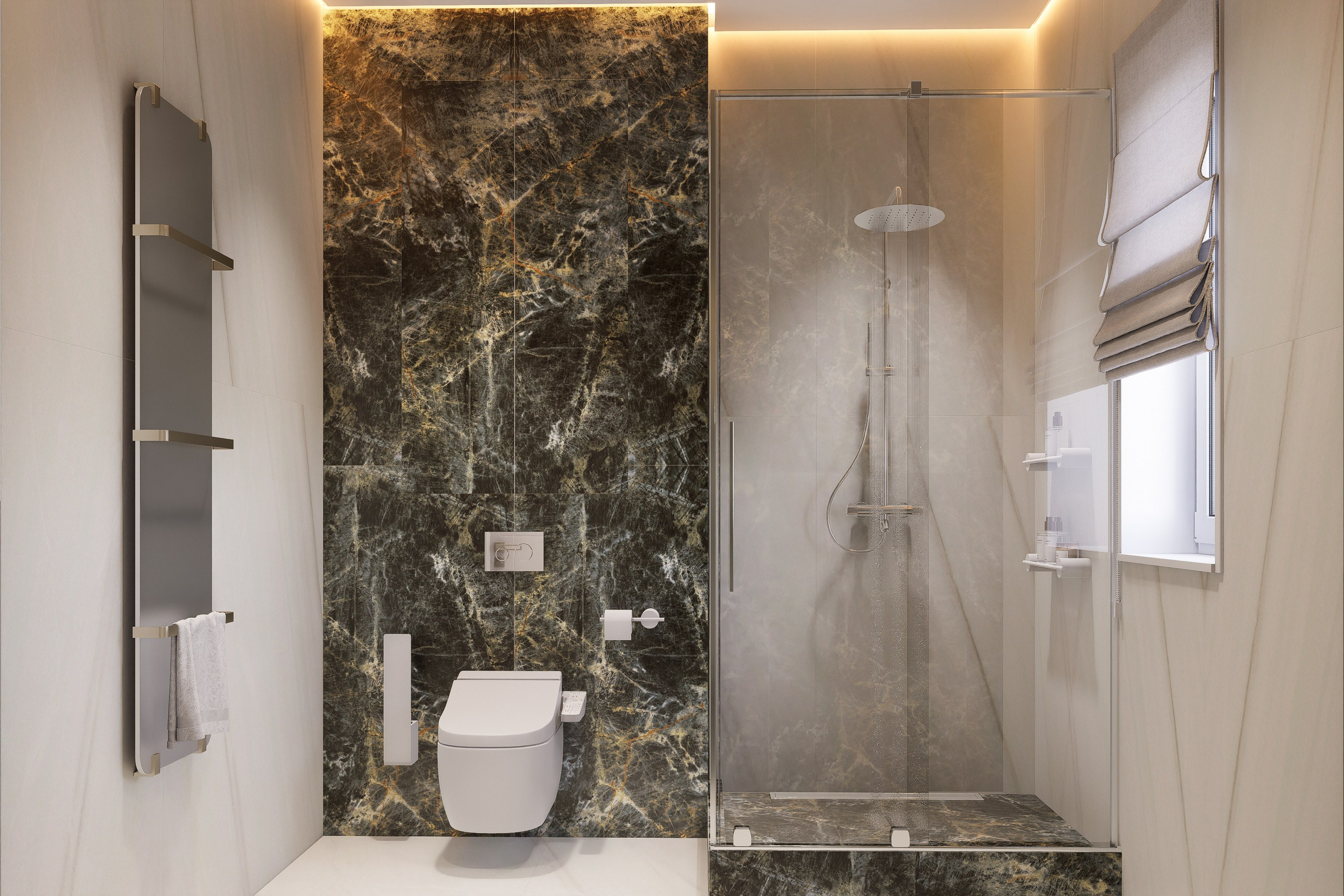 Фьерд 2-х комнатный. Архитектурно-дизайнерское бюро ROOMS