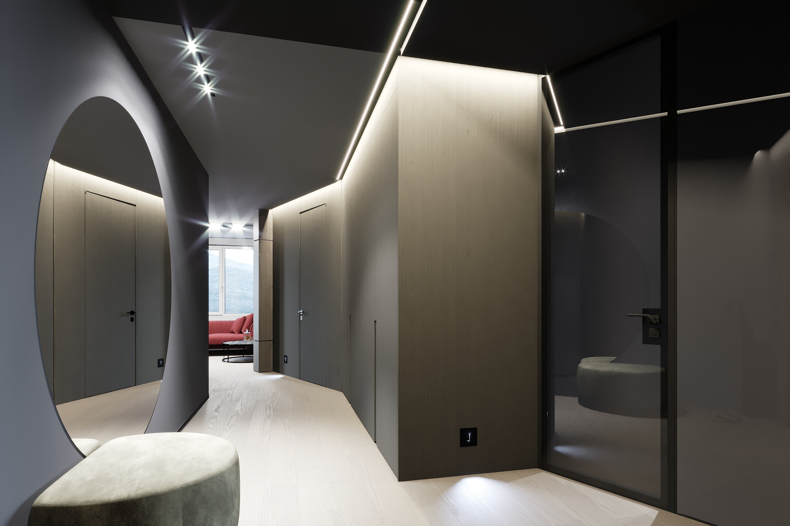 Квартира ЖК Пионерский. Архитектурно-дизайнерское бюро ROOMS