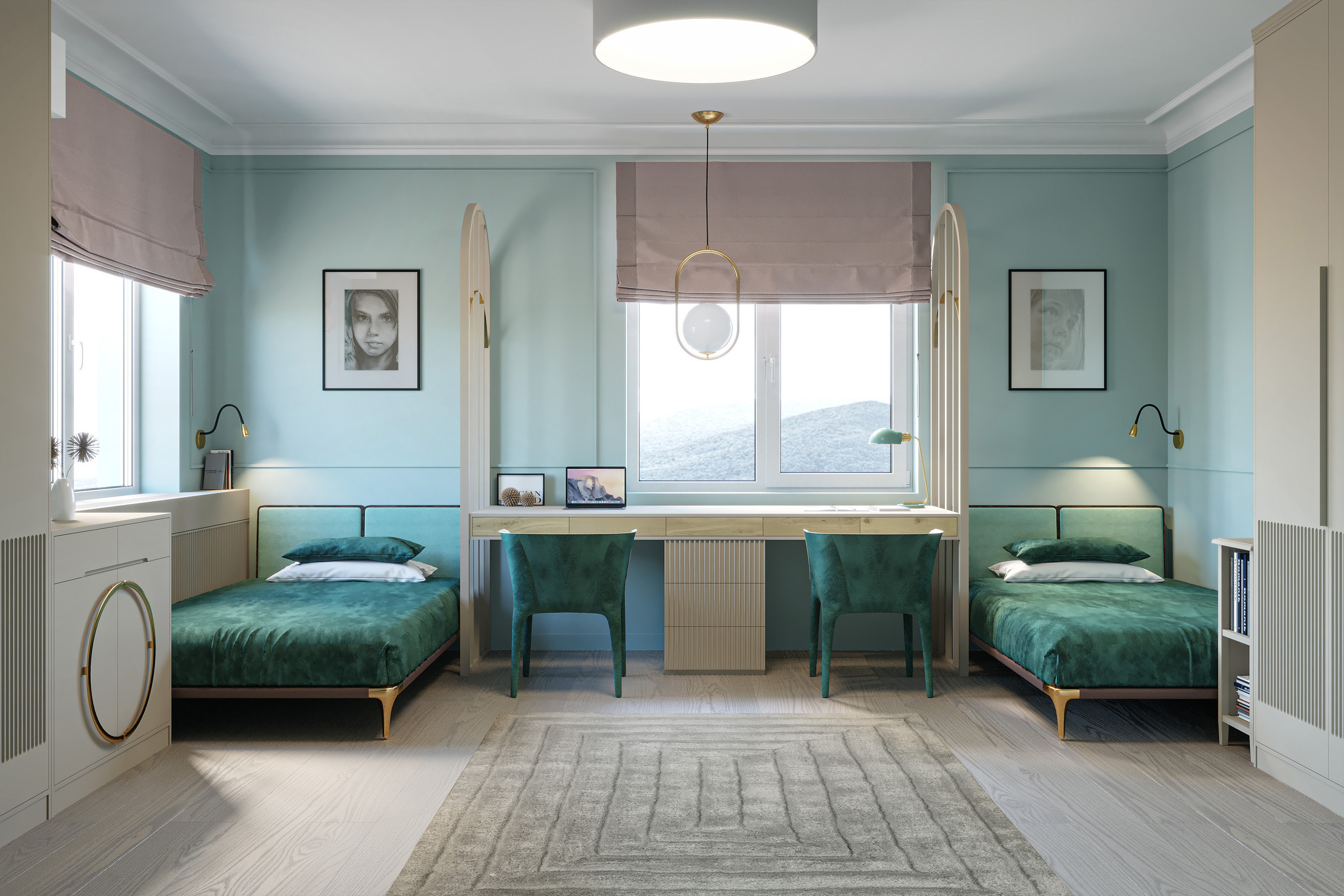 Квартира ЖК Пионерский. Архитектурно-дизайнерское бюро ROOMS