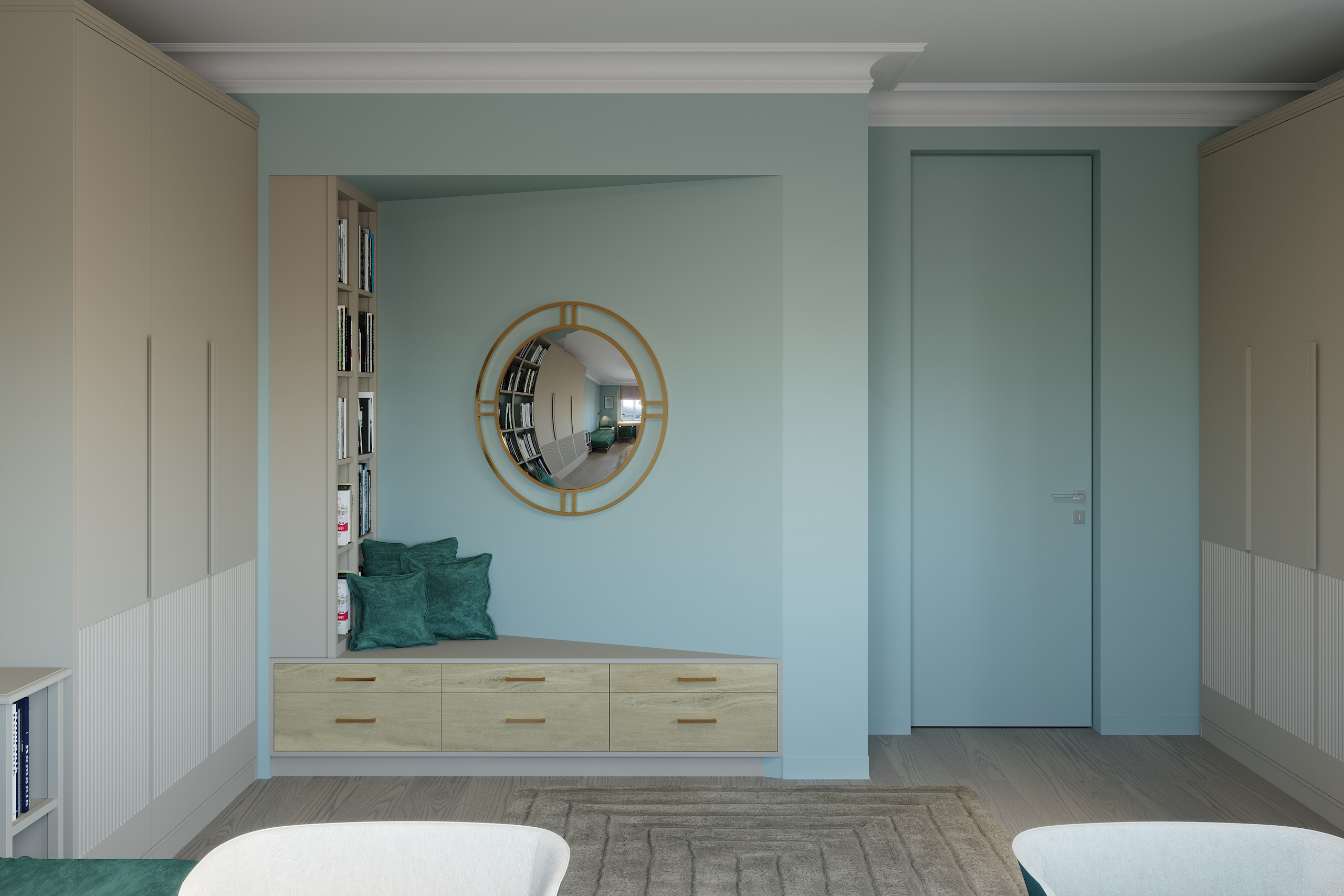 Квартира ЖК Пионерский. Архитектурно-дизайнерское бюро ROOMS