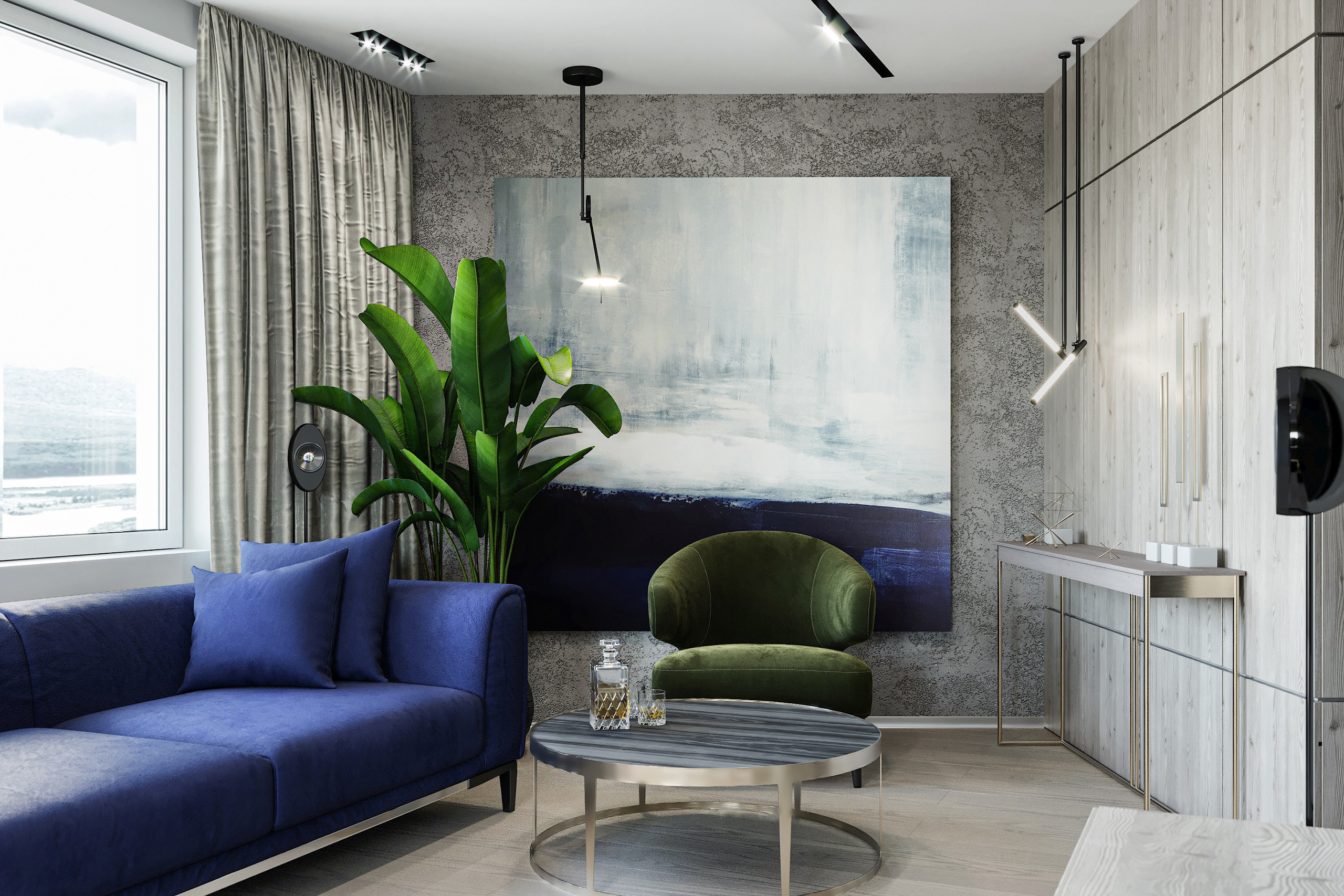 Квартира ЖК Пионерский. Архитектурно-дизайнерское бюро ROOMS