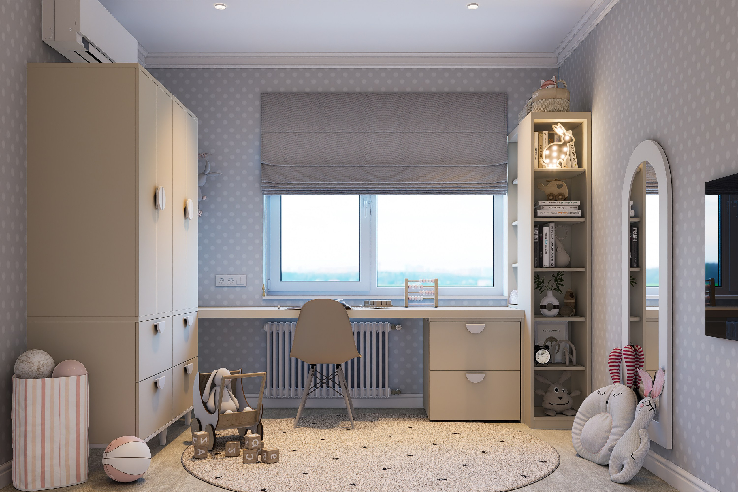 Квартира ЖК RIVER NEW. Архитектурно-дизайнерское бюро ROOMS