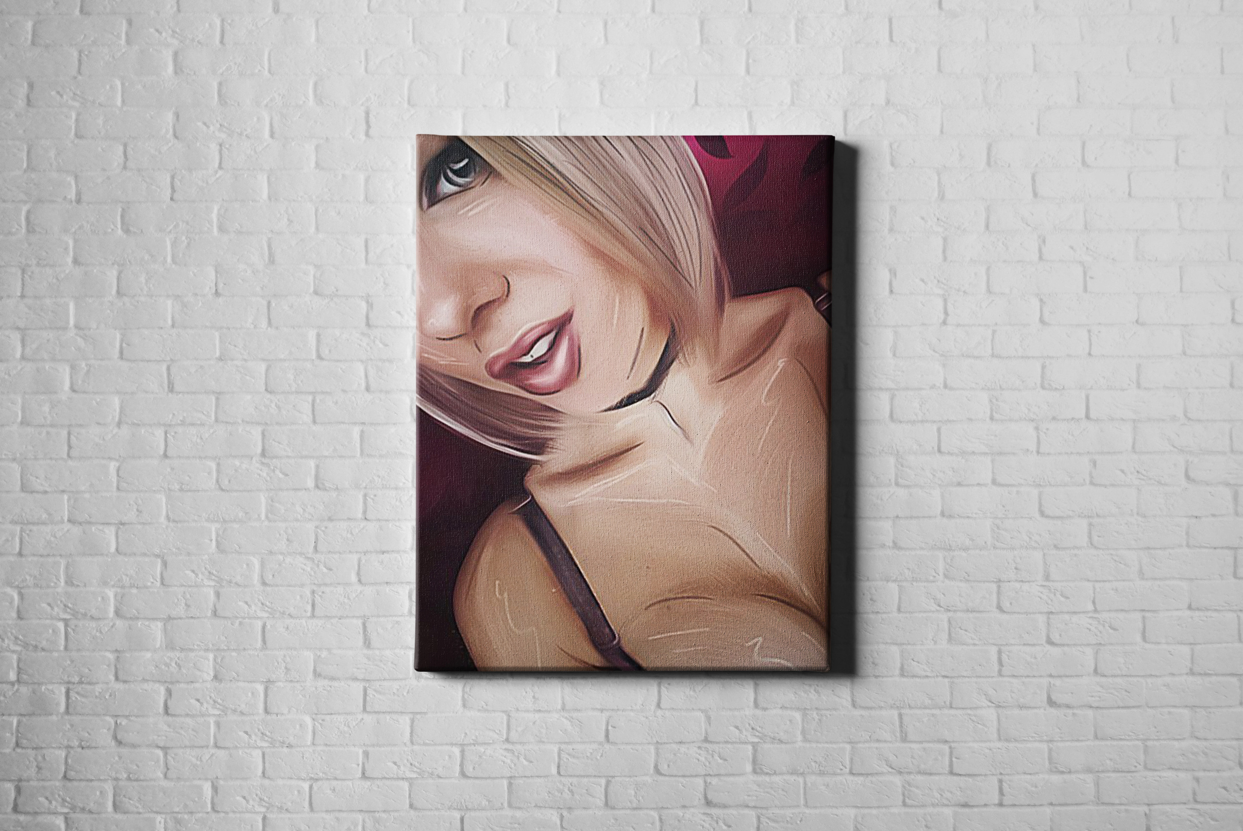 Фотокартина ретушь в стиле АРТ