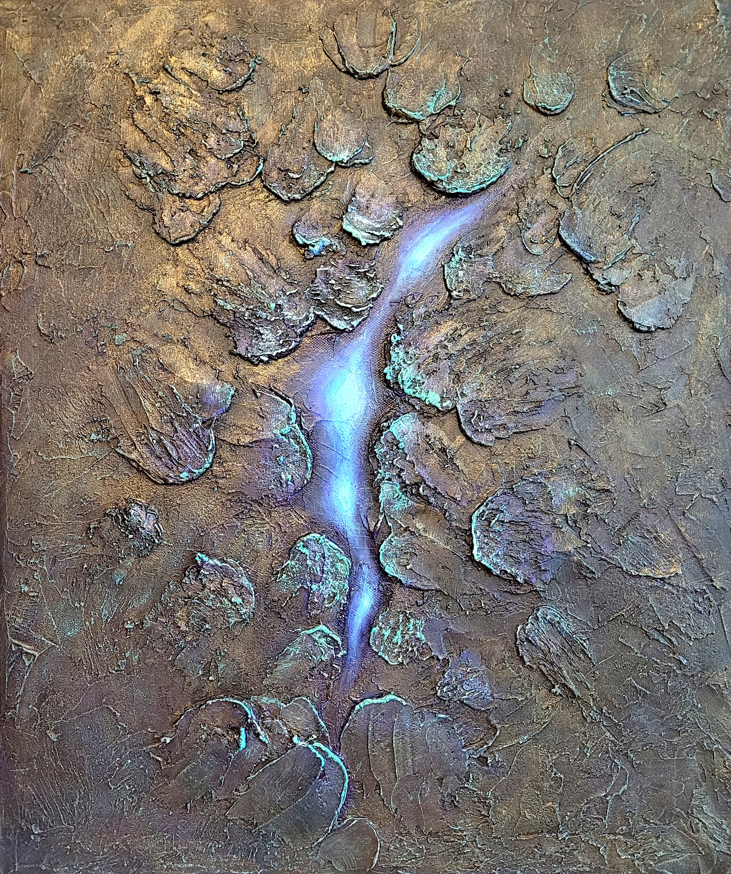 Абстракция № 1. Фактурные картины для интерьера