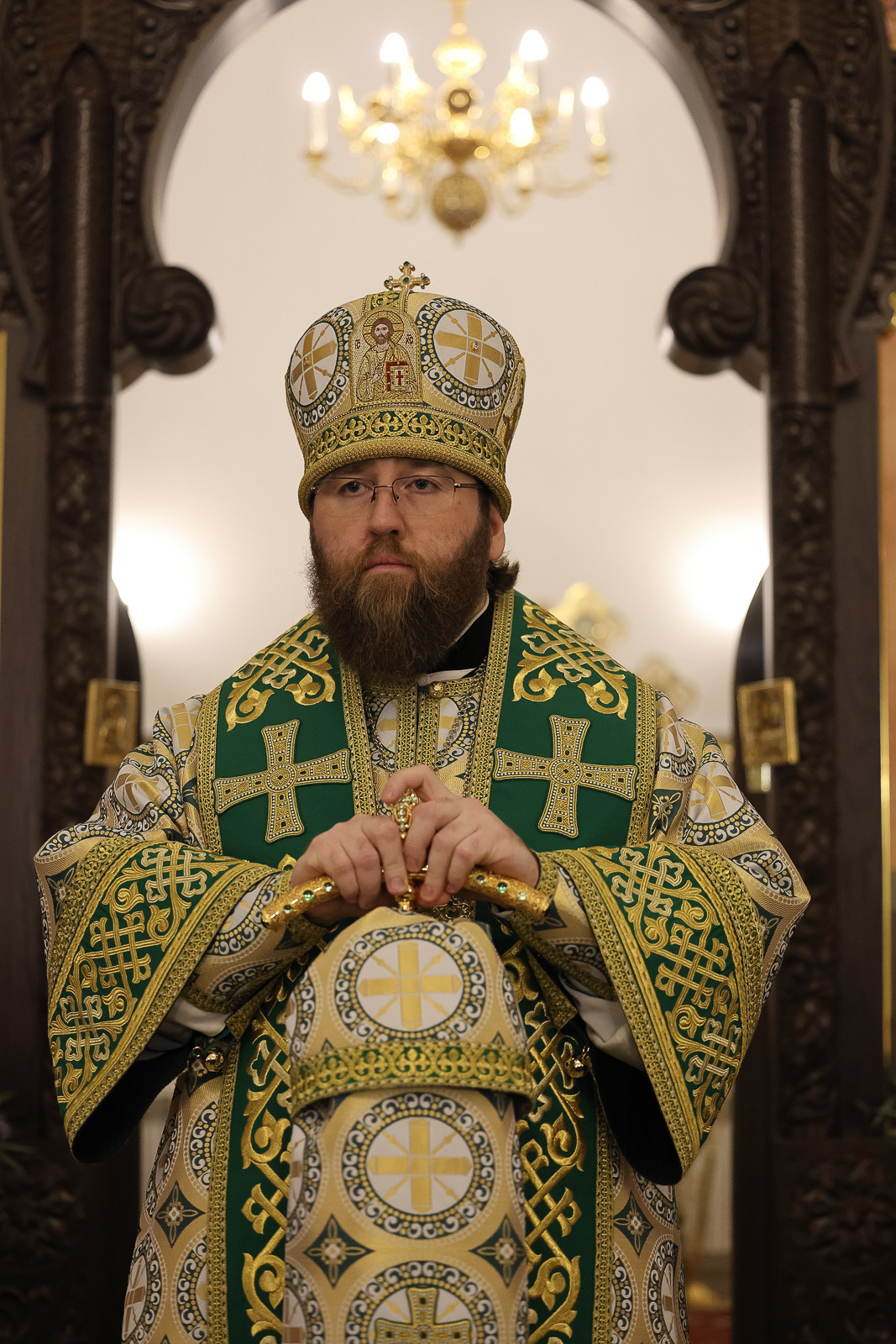 Архиерейское богослужение в храме Божией Матери «Всех скорбящих Радость». Северное благочиние Саратовской епархии