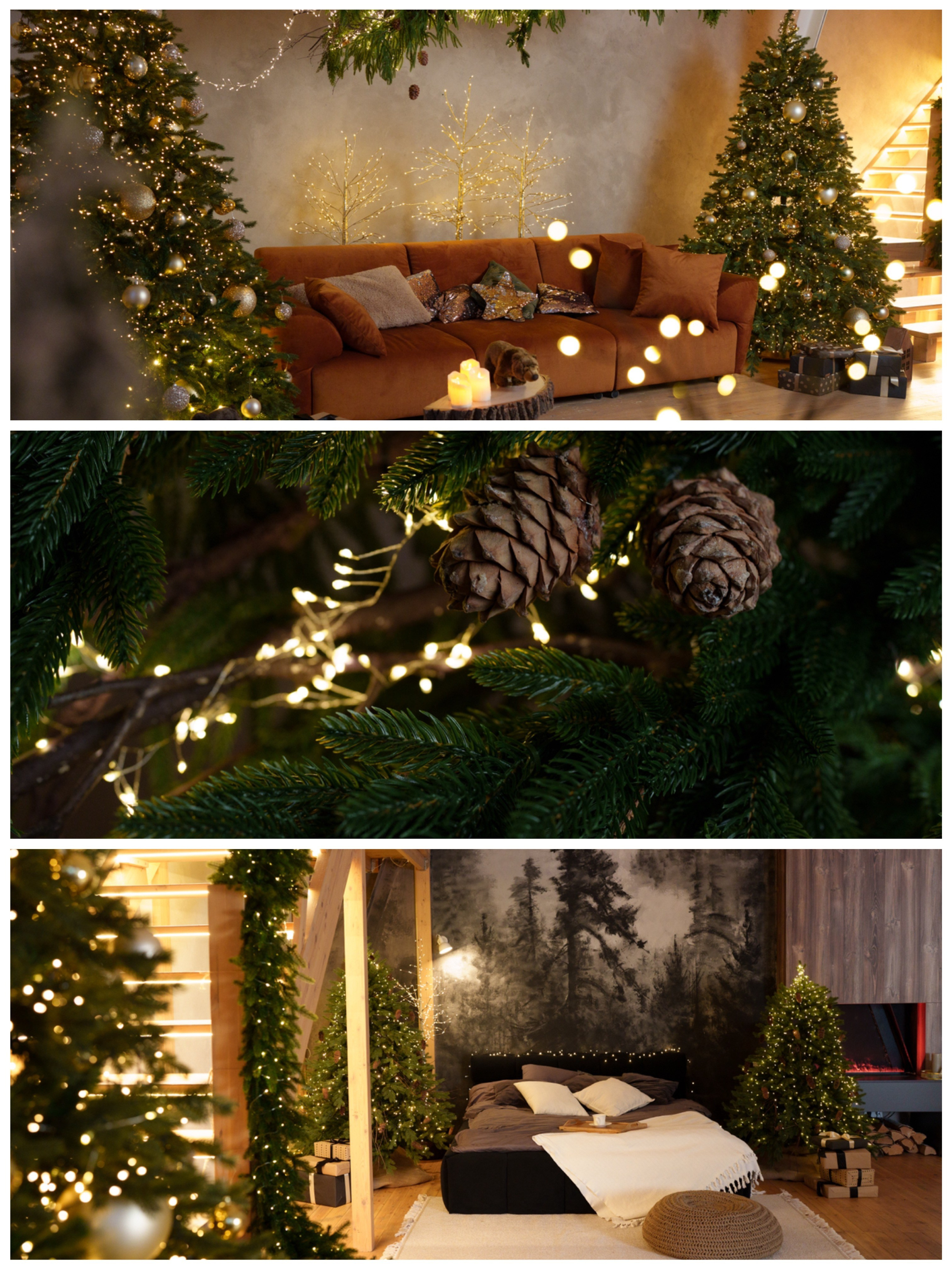 НОВГОДНЕЕ ОФОРМЛЕНИЕ ЗАЛА СЕМЕЙНЫЙ