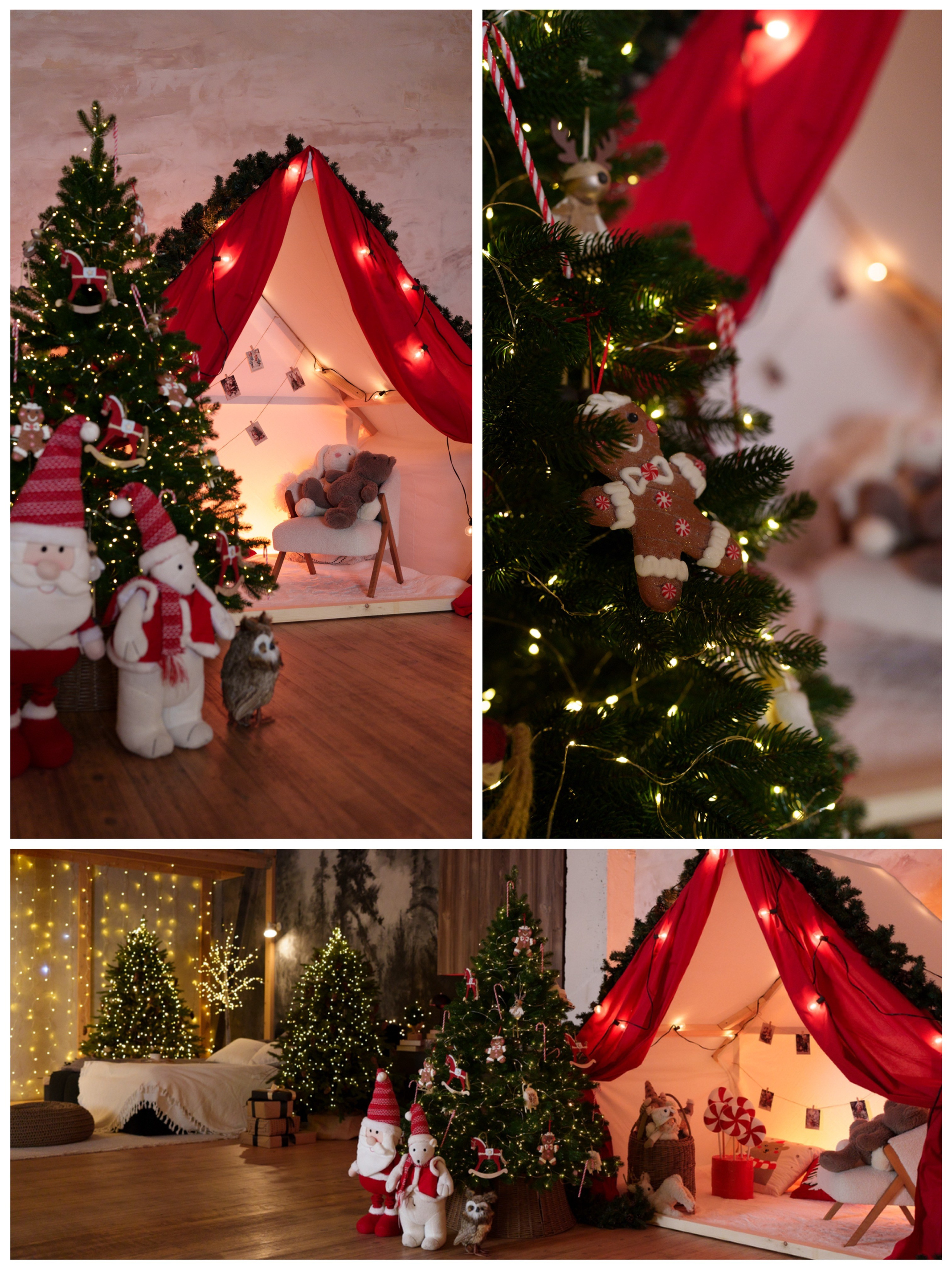 НОВГОДНЕЕ ОФОРМЛЕНИЕ ЗАЛА СЕМЕЙНЫЙ