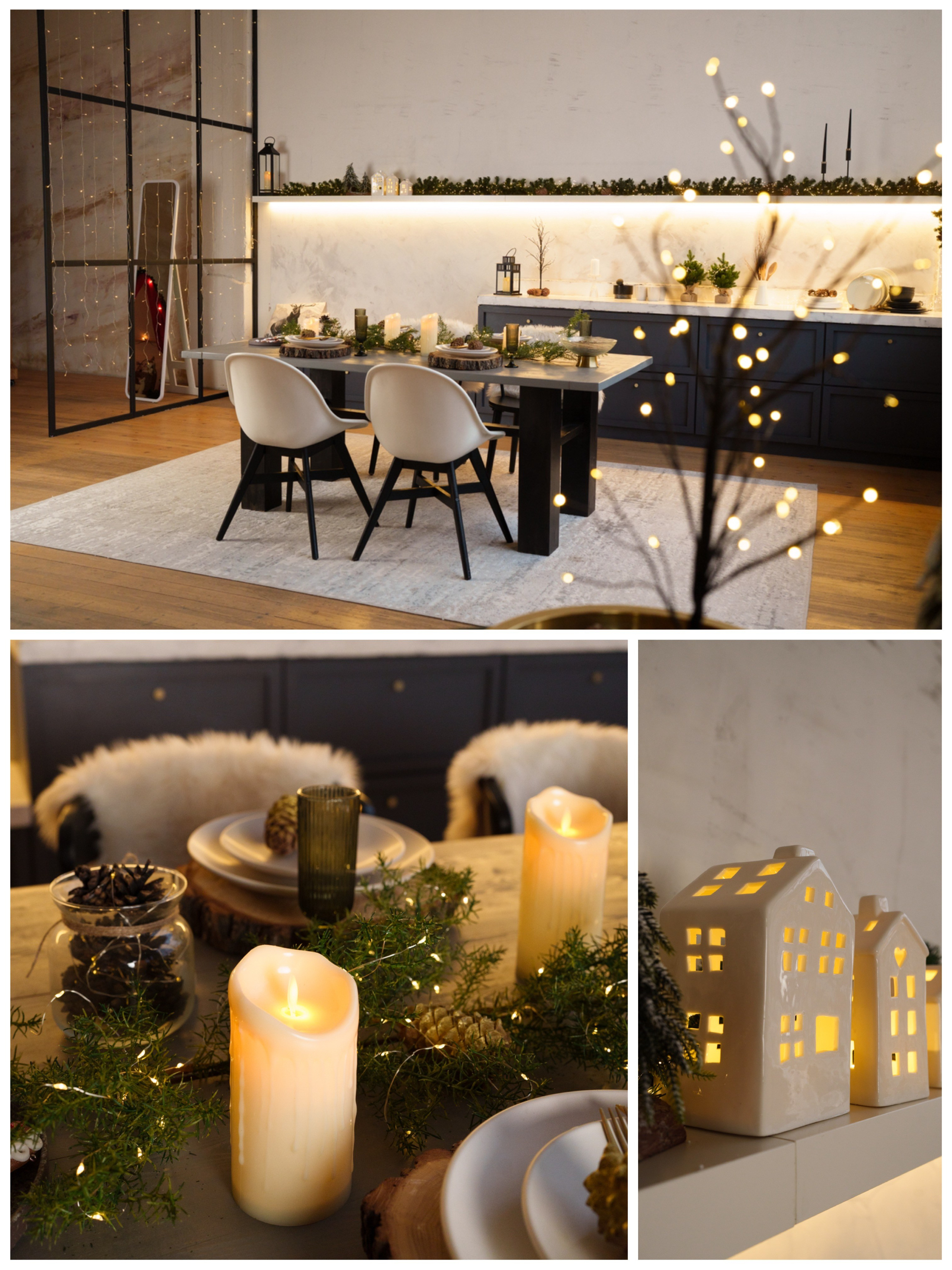 НОВГОДНЕЕ ОФОРМЛЕНИЕ ЗАЛА СЕМЕЙНЫЙ