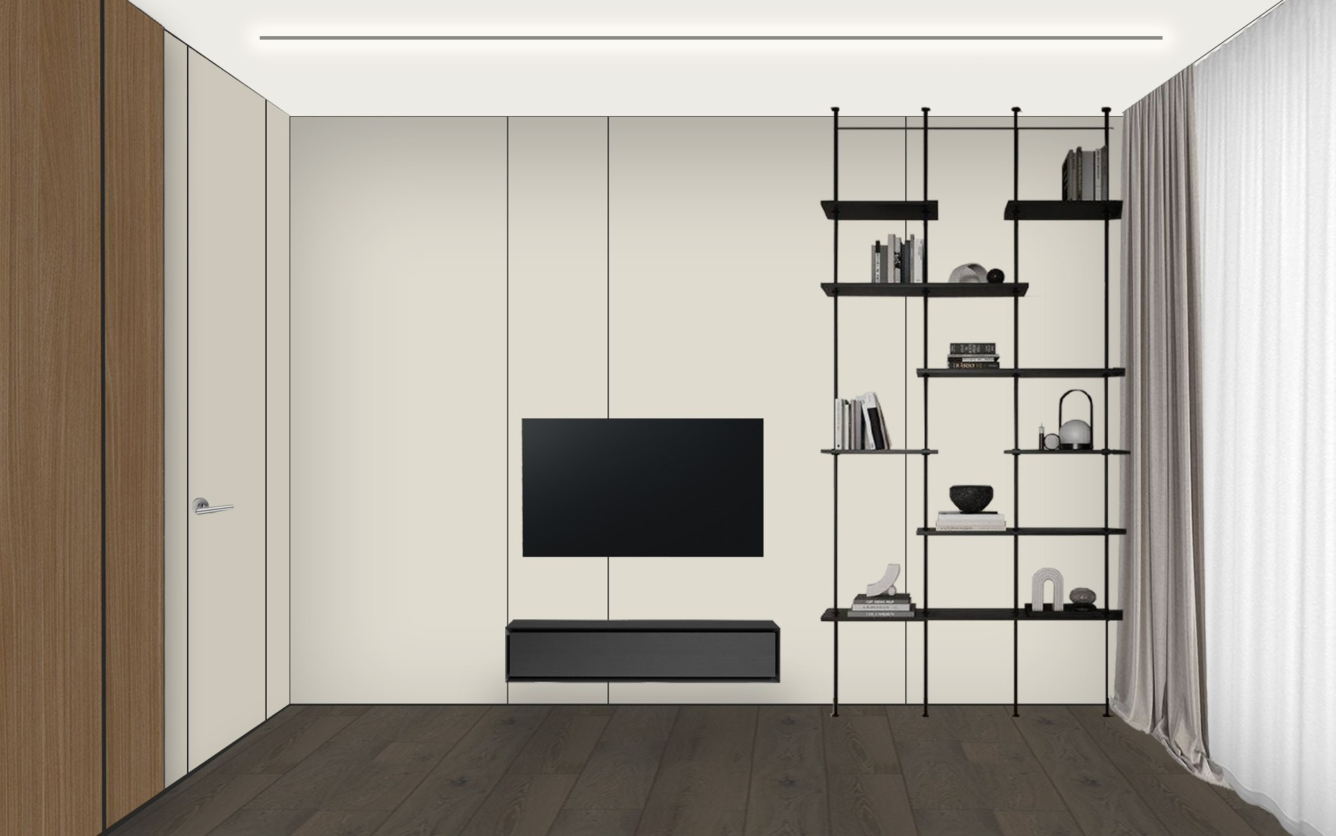 //квартира 80 м². Студия дизайна интерьера ESLI.BURO