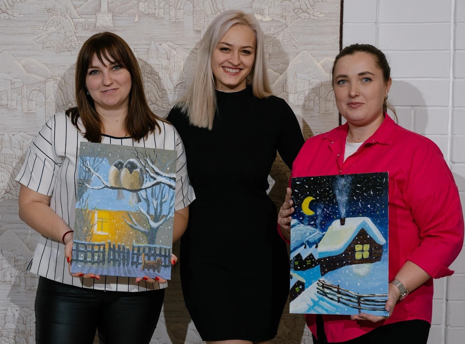 Арт-встреча «Зимняя сказка». Художник Светлана Михайличенко. Картины ручной работы в наличии и под заказ