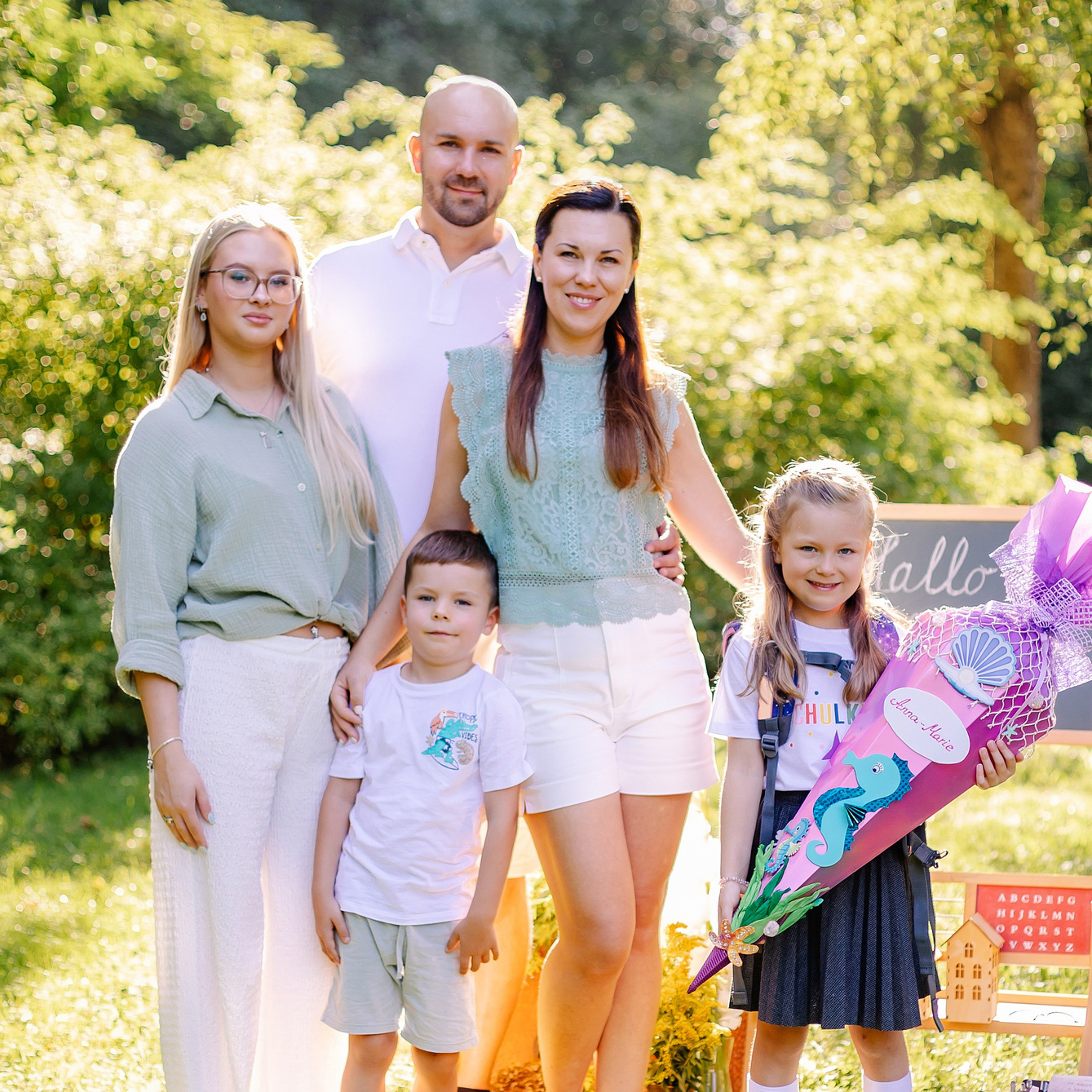 Ich bin ein Schulkind!. Fotografin in München Dasha Antipina